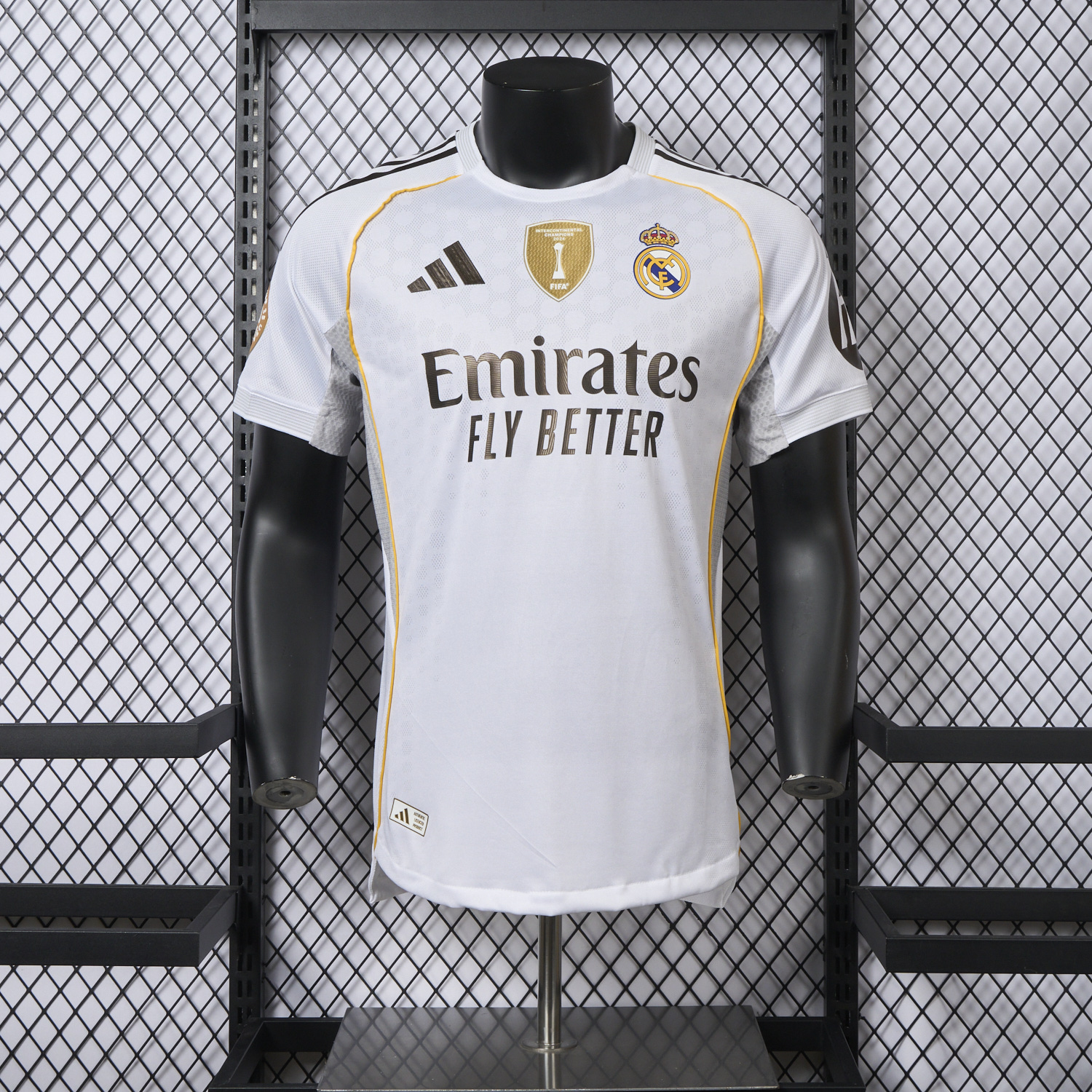 AlphaJersey-Real Madrid 25-26 Home White Jersey - Player Version