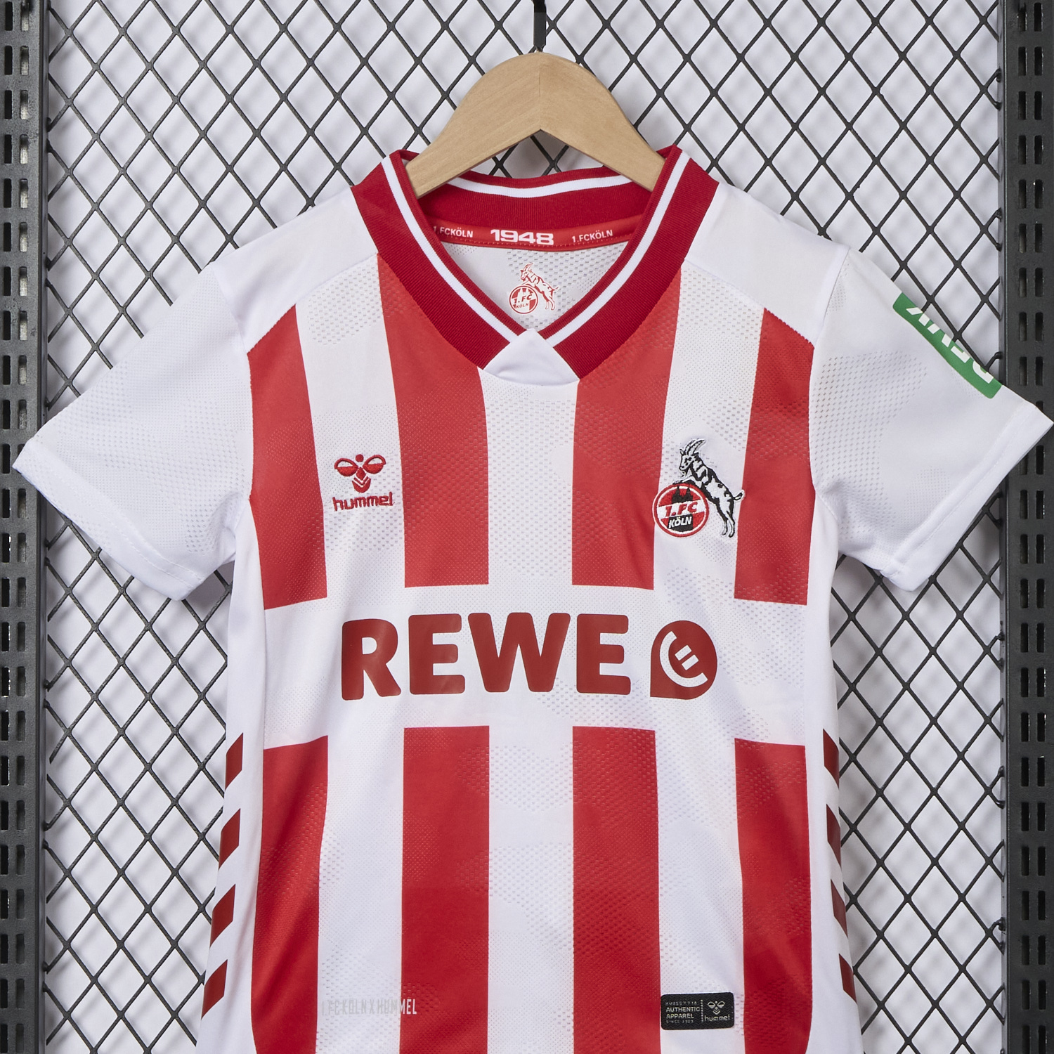 AlphaJersey-1. FC Köln 25-26 Home Kids Kit