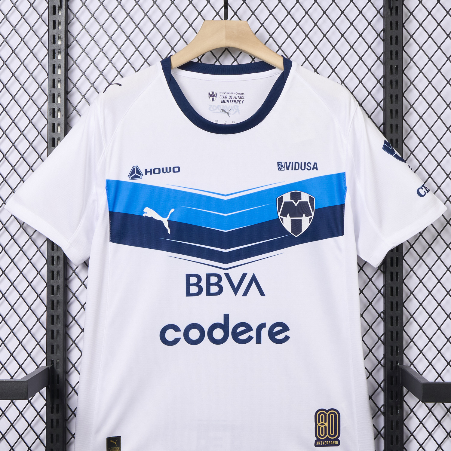 AlphaJersey-Rayados Monterrey 25-26 Away White Jersey - Fans Version