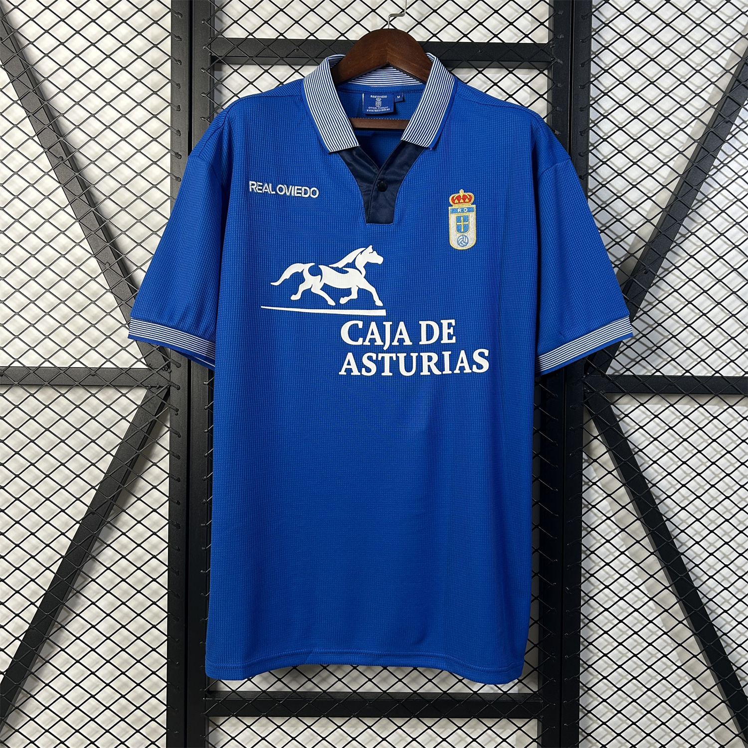 AlphaJersey-Retro Real Oviedo Vetusta 1996-97 Cope Del Rey Special Edition Jersey