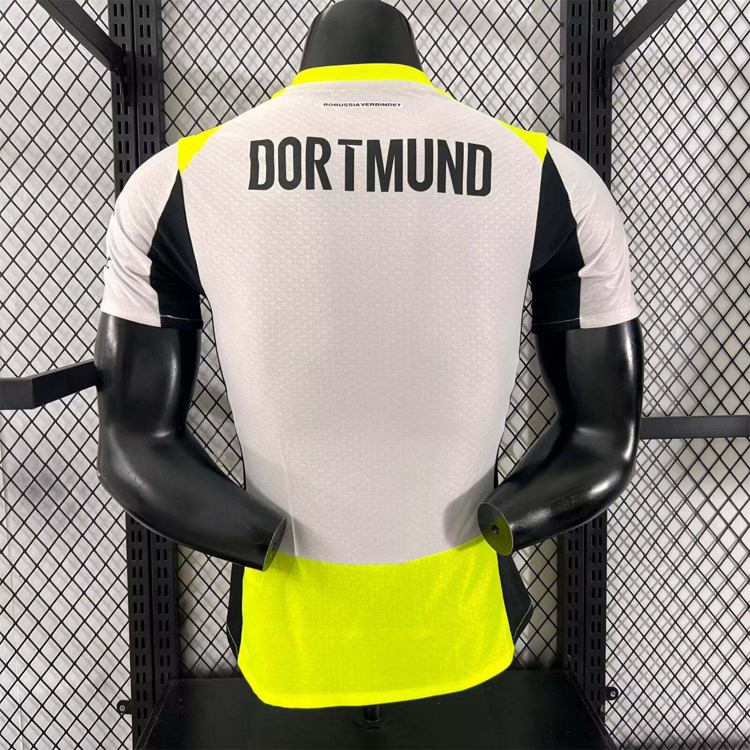 AlphaJersey-Dortmund 25-26 Away Silver Mist Jersey - Player Version