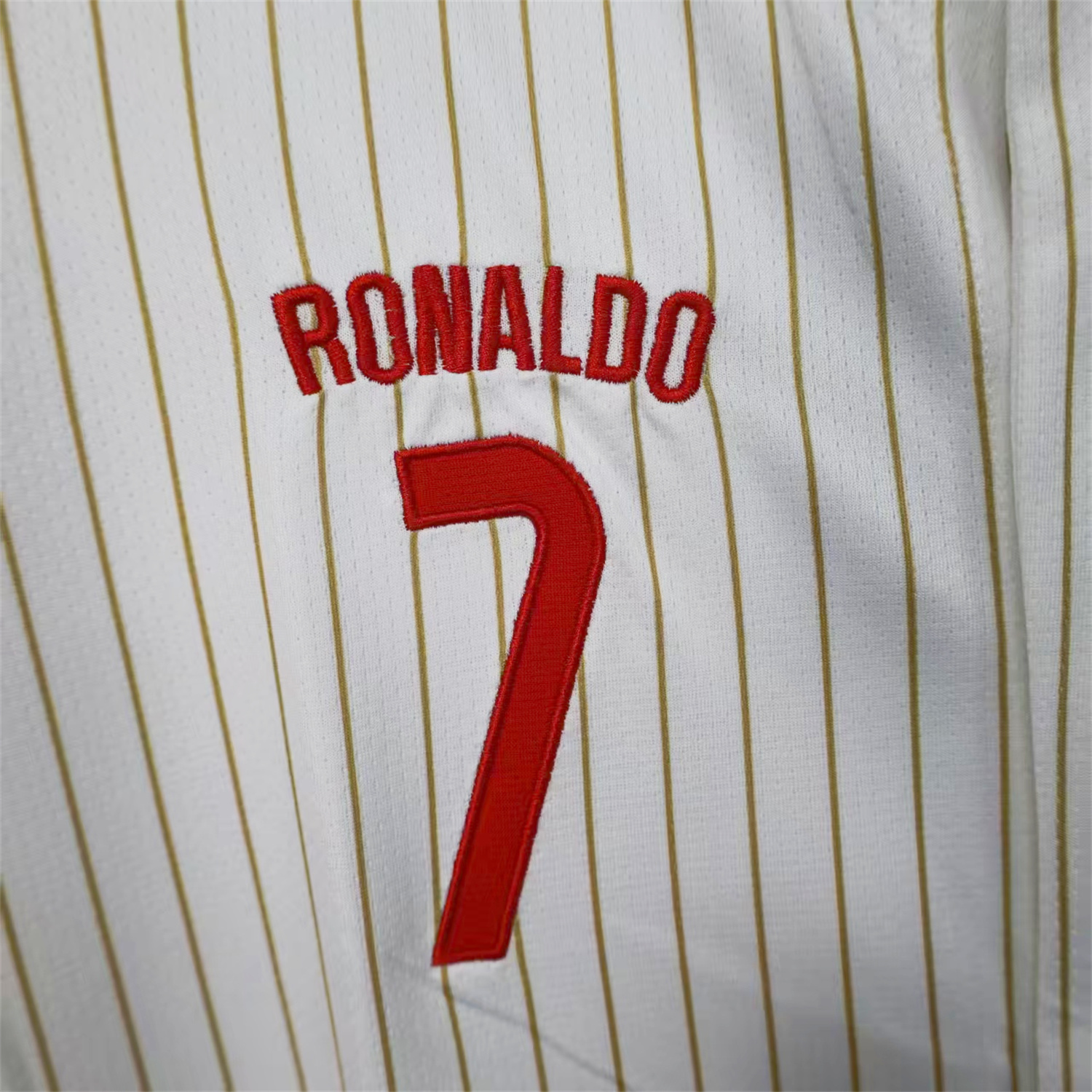 AlphaJersey-Portugal 2025-26 White Baseball Jersey