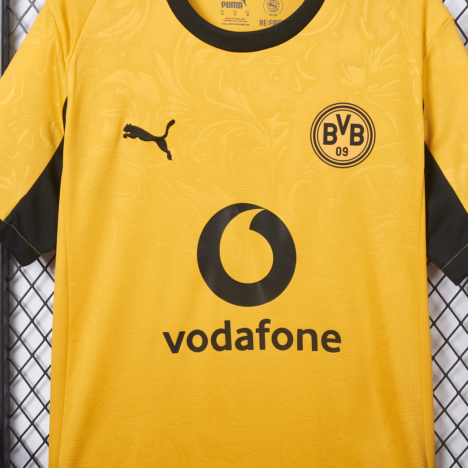 AlphaJersey-Dortmund 25-26 Yellow Cup Jersey With Sponsors - Fans Version