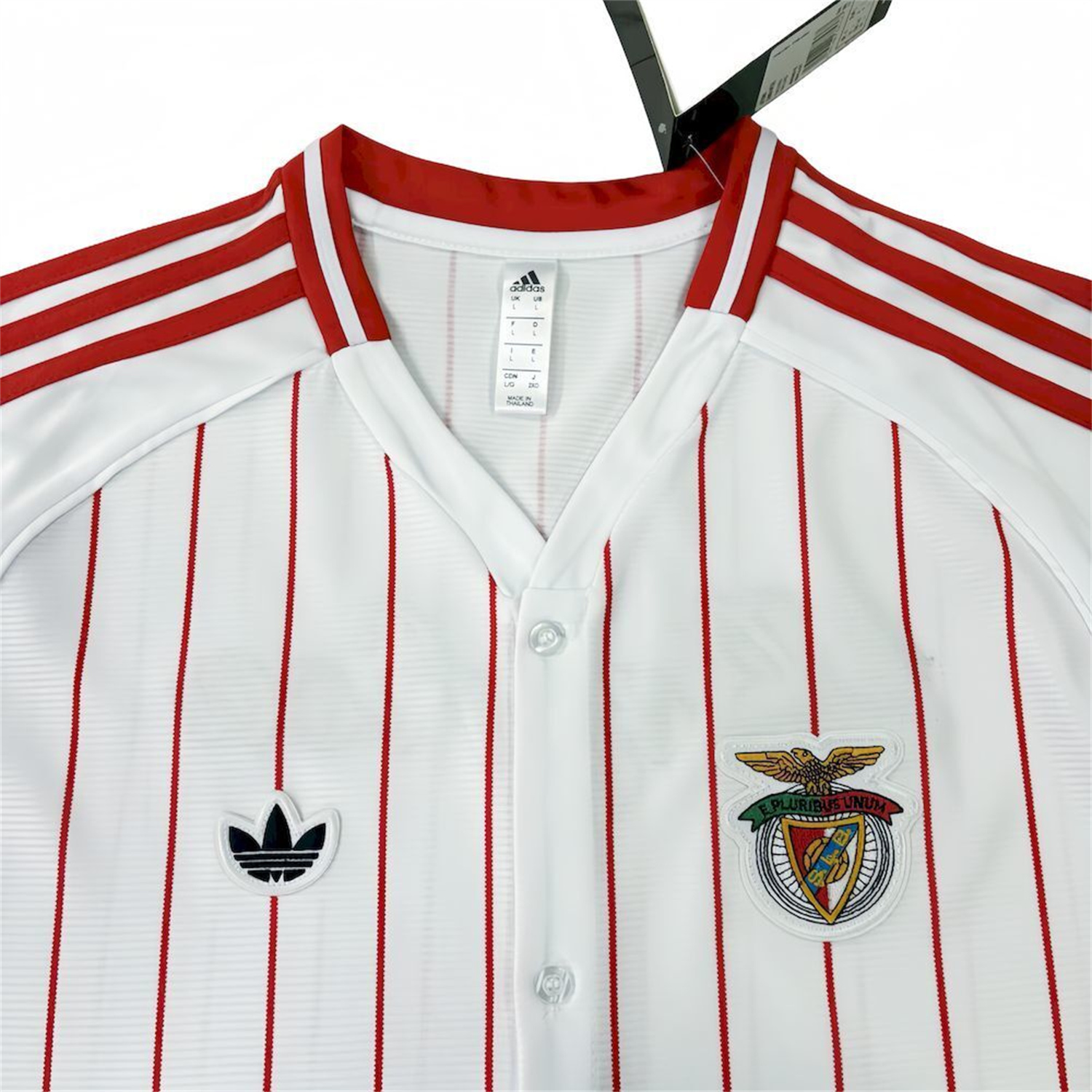 AlphaJersey-Benfica 25-26 White Baseball Jersey