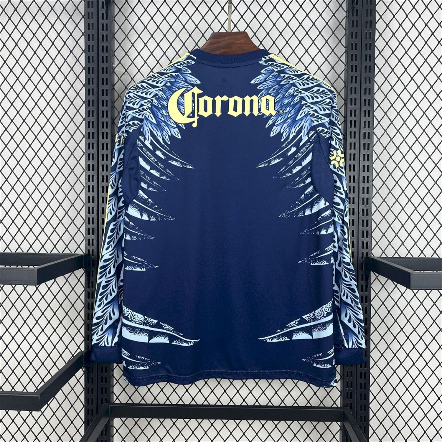 AlphaJersey-Club América 25-26 Away Long Sleeves Jersey - Fans Version