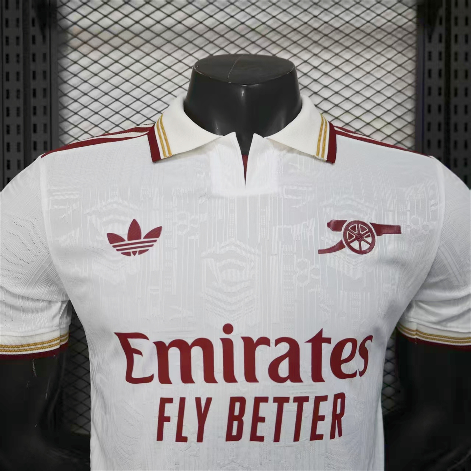 AlphaJersey-Arsenal 25-26 Third White Jersey - Player Version