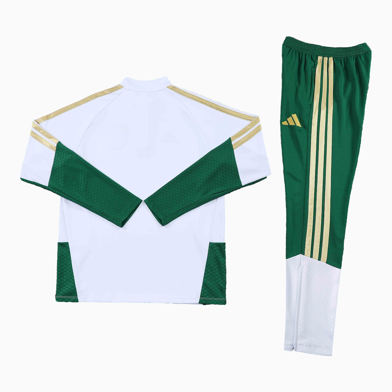 AlphaJersey-Italy 2026 Kids Long Sleeve Training Set - White Top & Pants