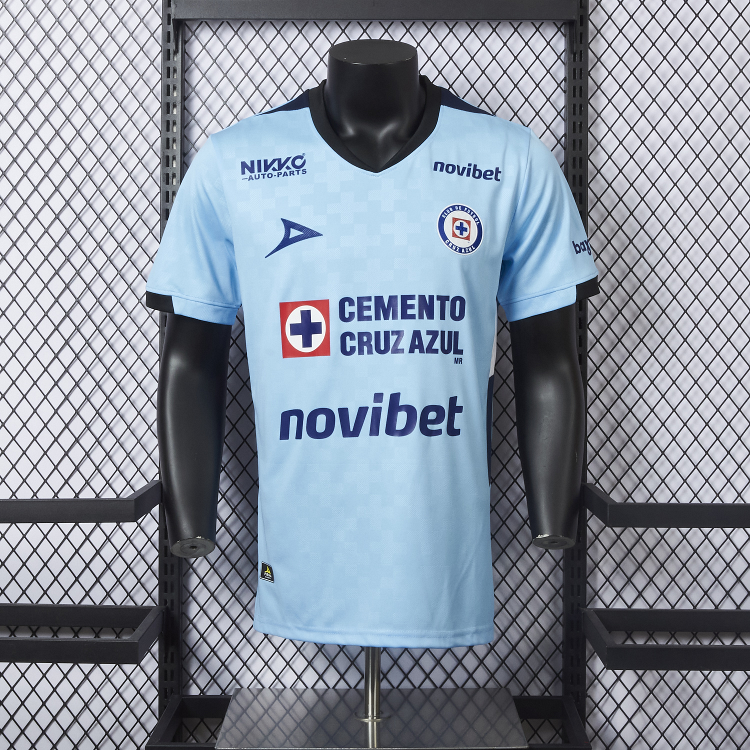 AlphaJersey-Cruz Azul 25-26 Goalkeeper Blue Jersey - Player Version