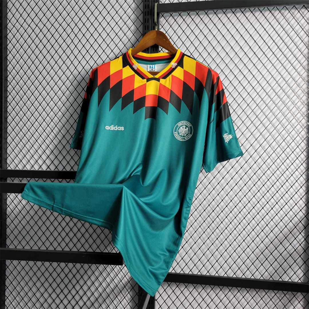 AlphaJersey-Retro Germany 1994 Away Stadium Jersey
