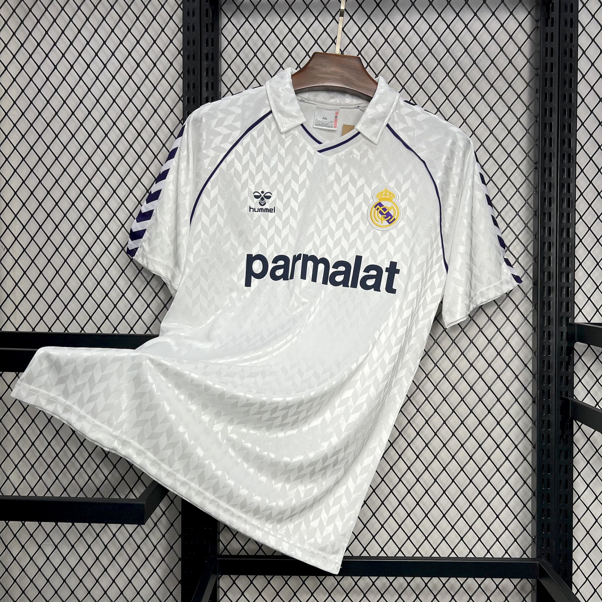 AlphaJersey-Retro Real Madrid 1986 Home Jersey