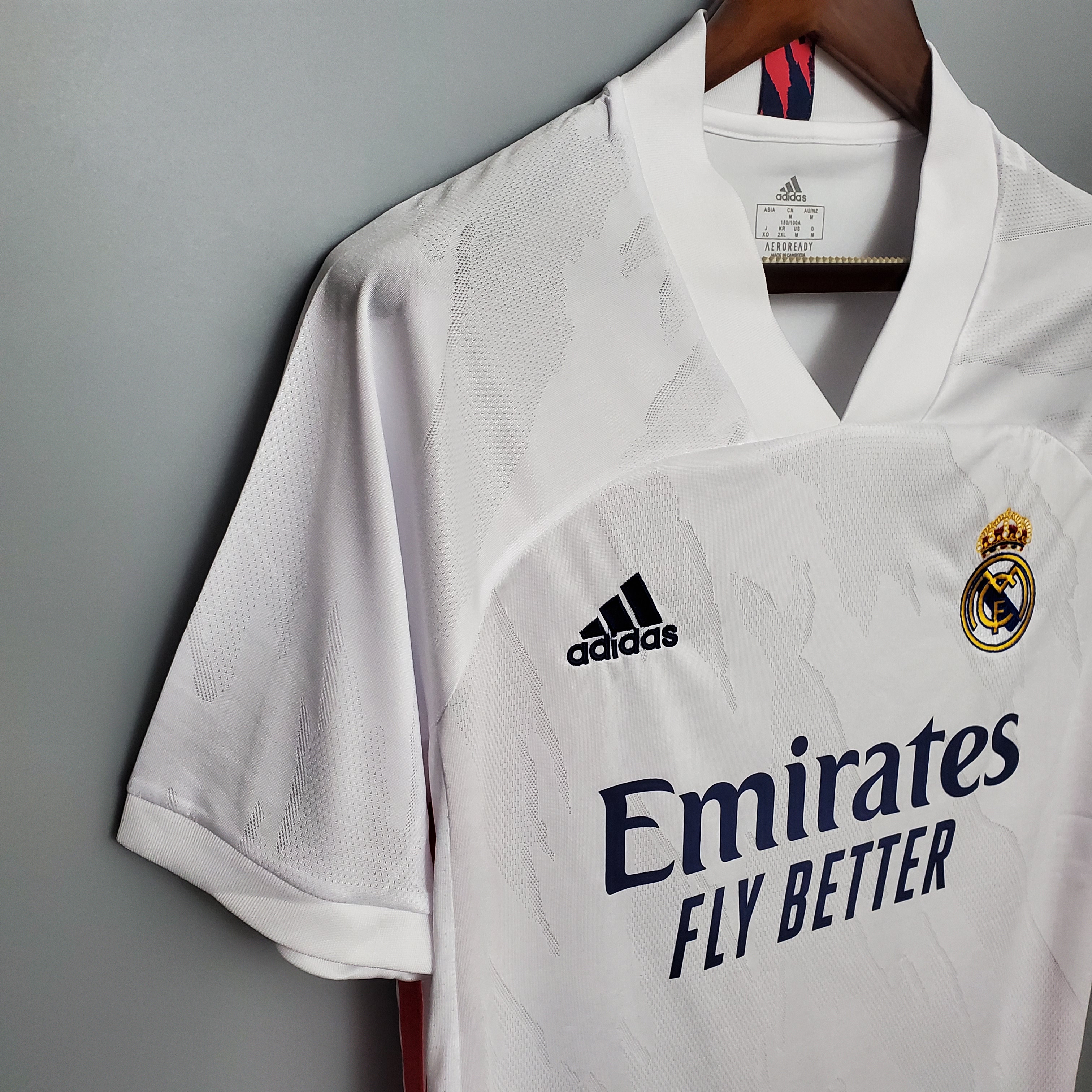 AlphaJersey-Retro Real Madrid 20-21 Home Stadium Jersey