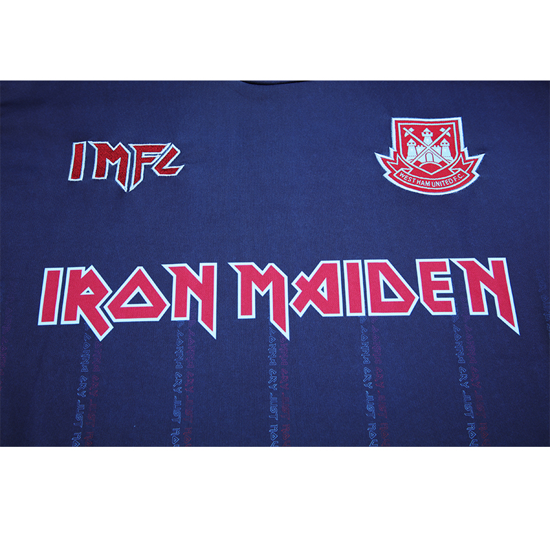 AlphaJersey-Iron Maiden x West Ham Away Special Edition Jersey - with 11 print