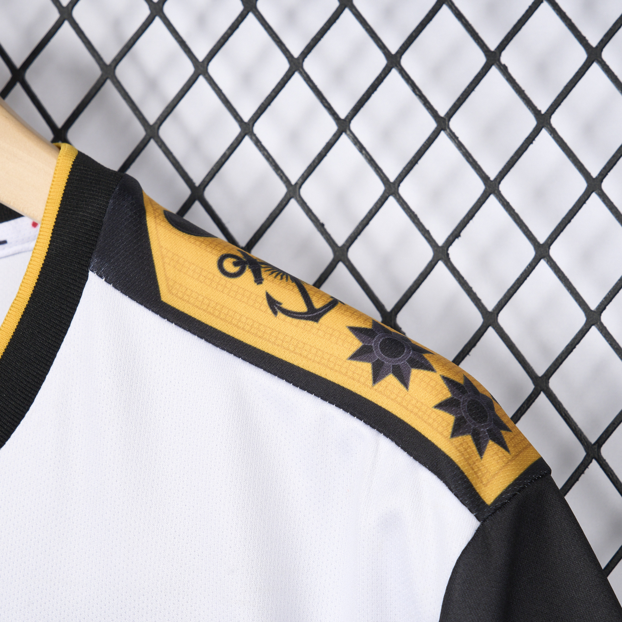 AlphaJersey-Retro Club Almirante Brown 2021 White Anniversary Jersey