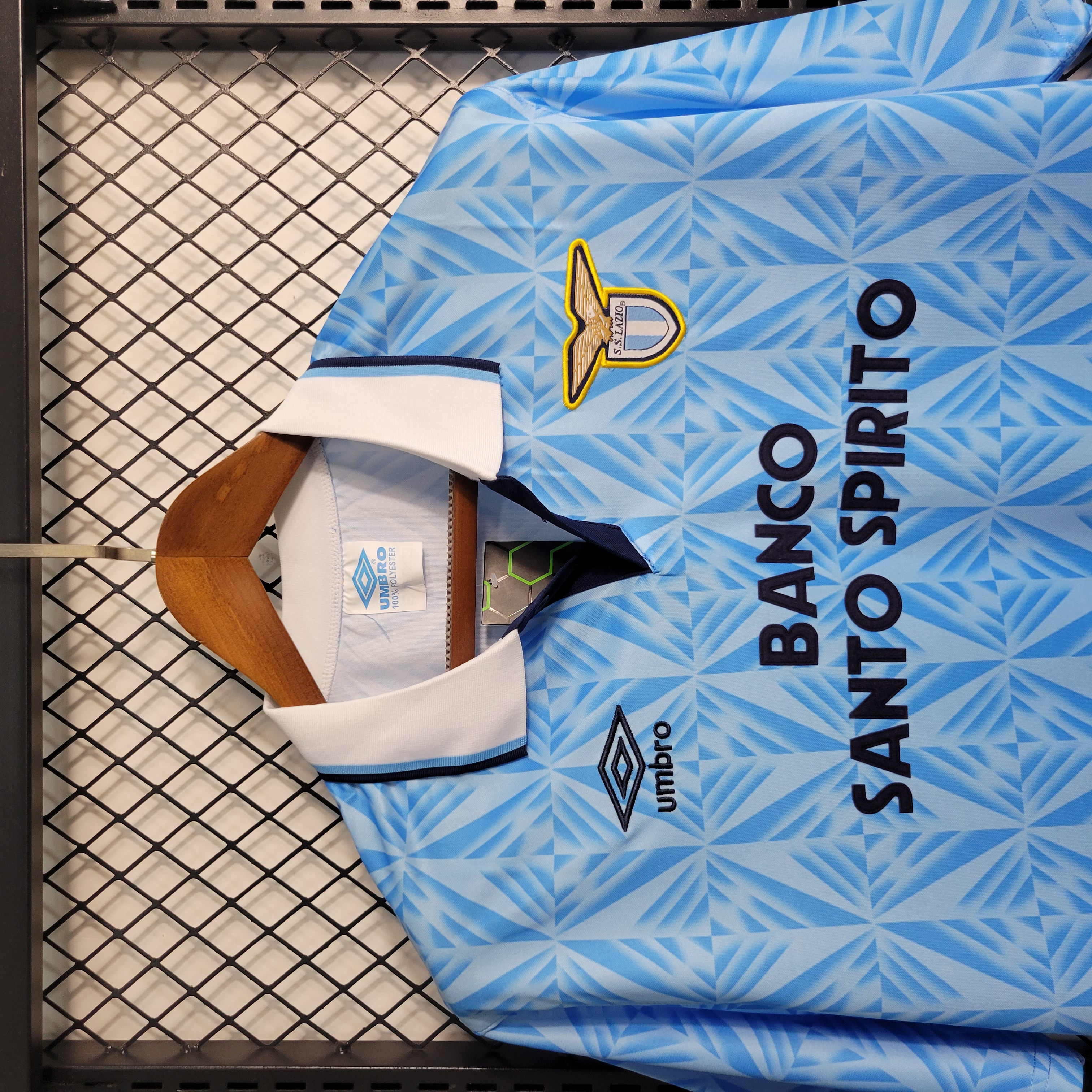 AlphaJersey-Retro Lazio 91-93 Home Stadium Jersey