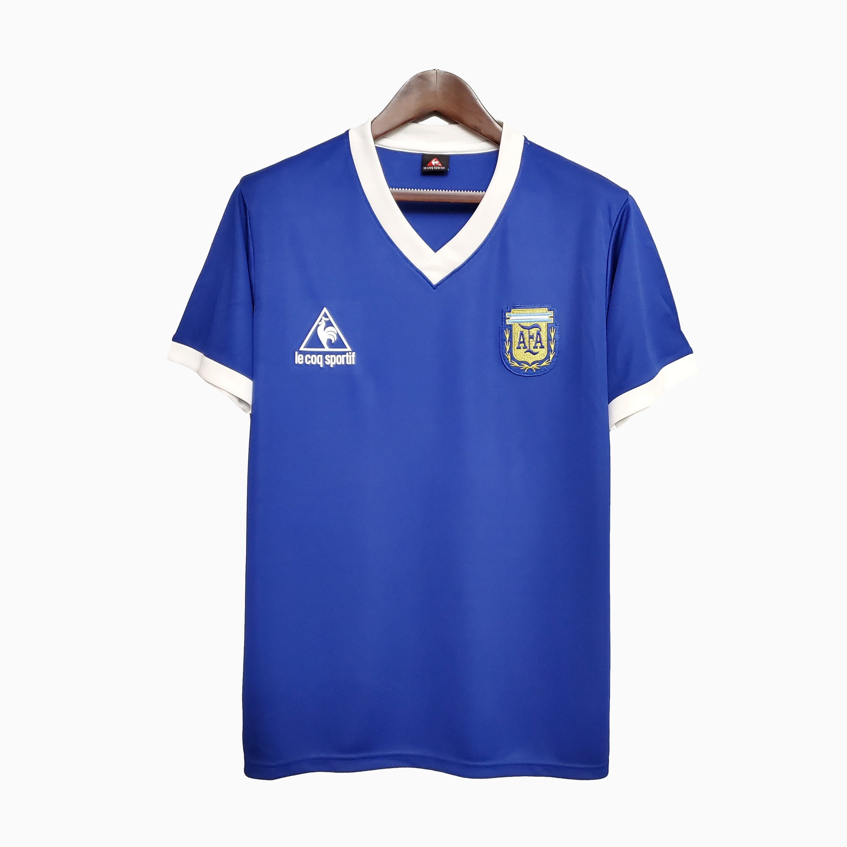 AlphaJersey-Retro Argentina 1986 Away Stadium Jersey
