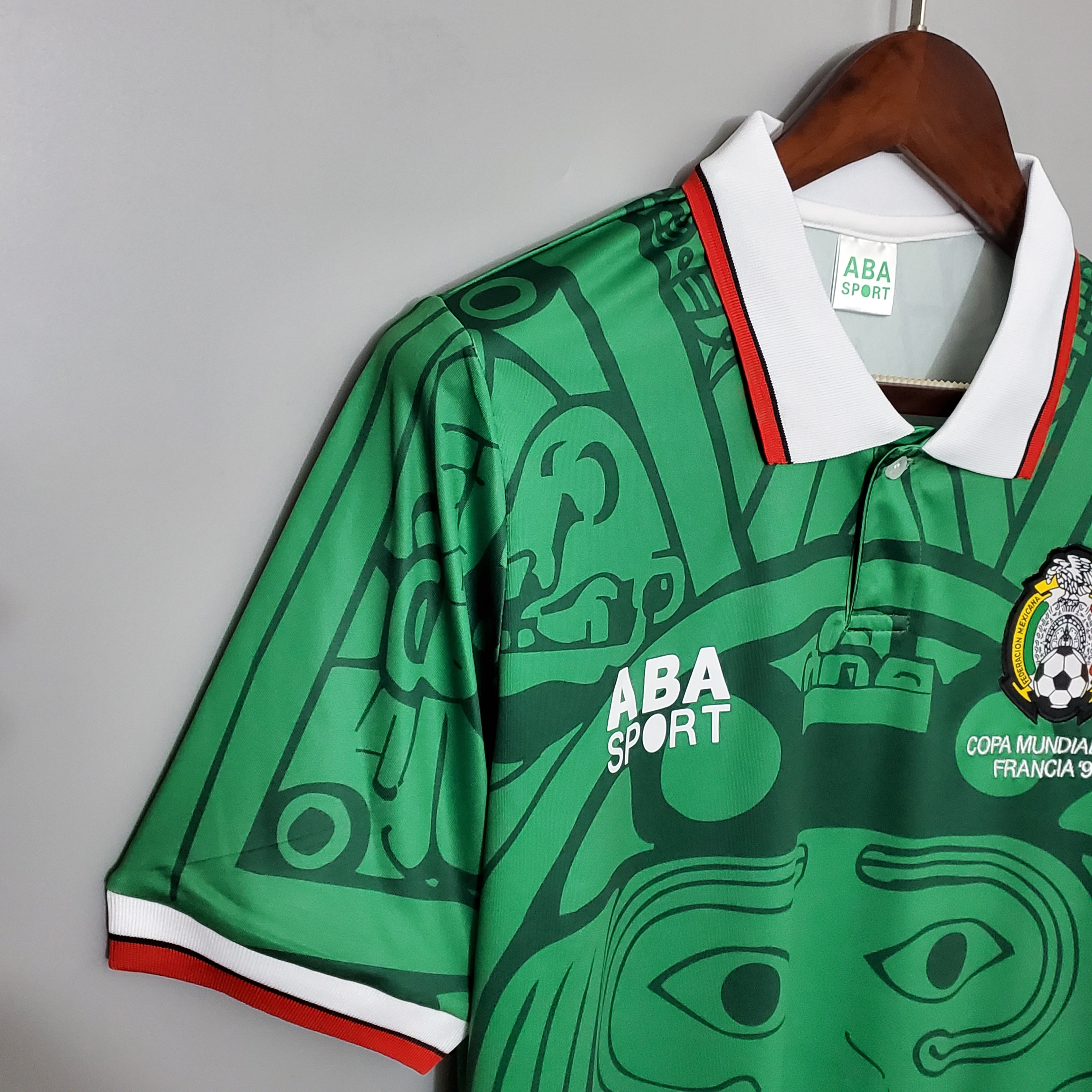 AlphaJersey-Retro Mexico 1998 Home Jersey