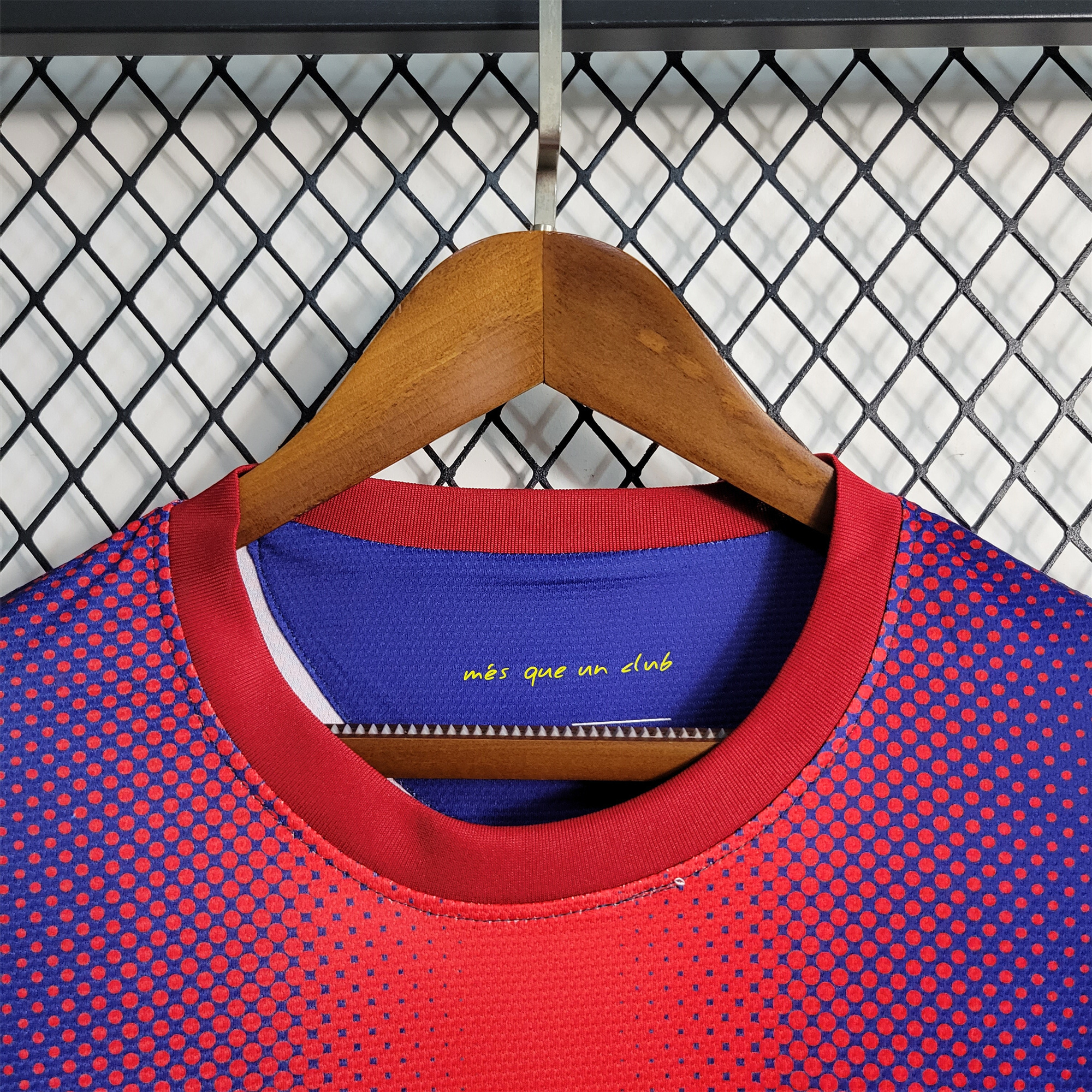 AlphaJersey-Retro Barcelona 12-13 Home Stadium Long Sleeve Jersey
