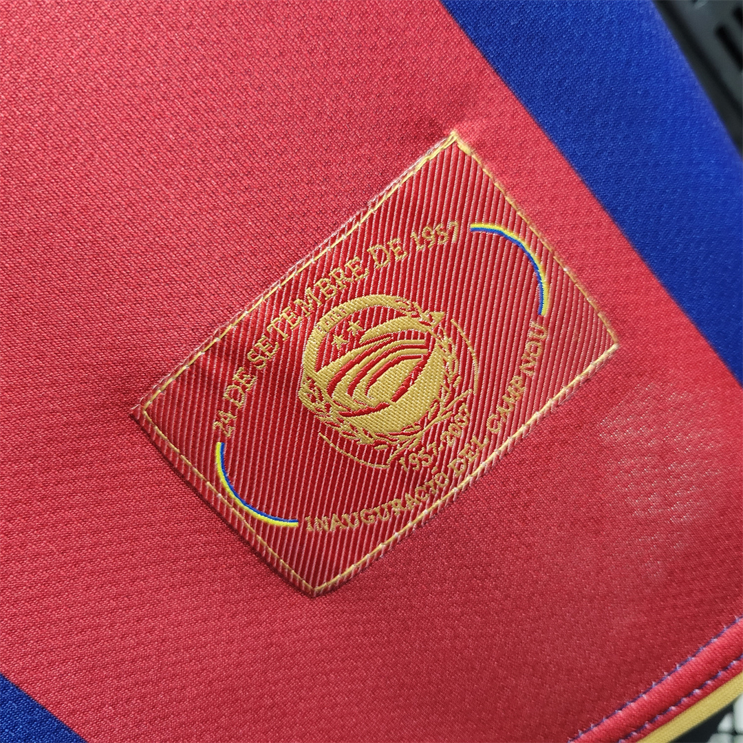 AlphaJersey-Retro Barcelona 07-08 Home Stadium Jersey