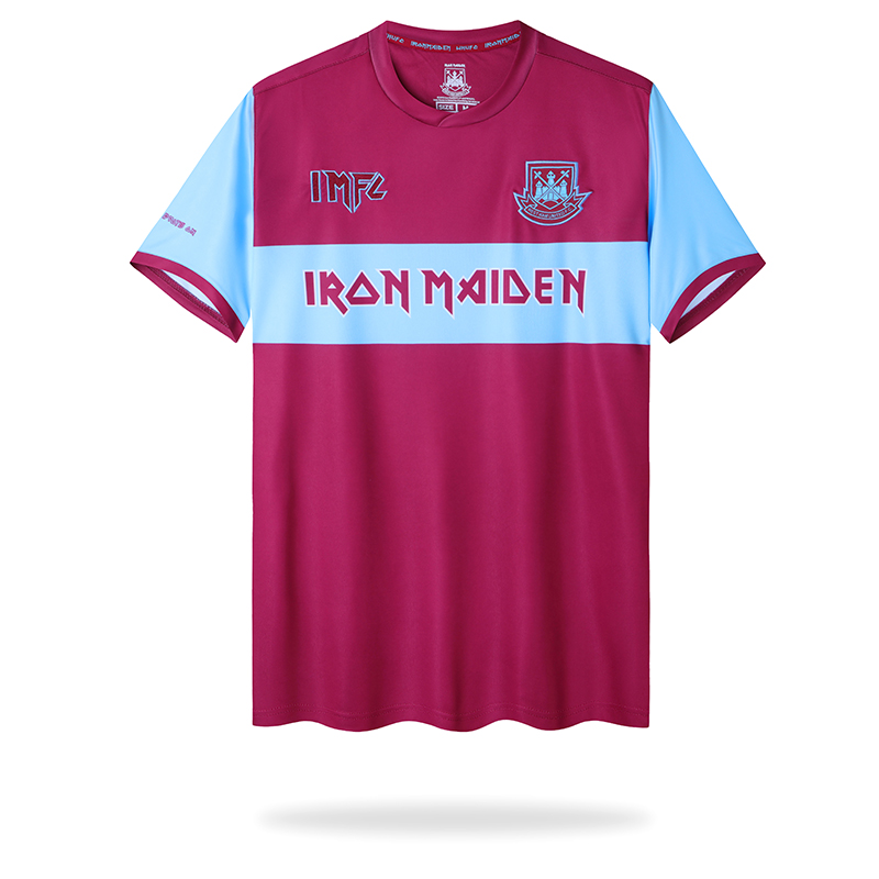 AlphaJersey-Iron Maiden x West Ham Home Special Edition Jersey - with 11 print