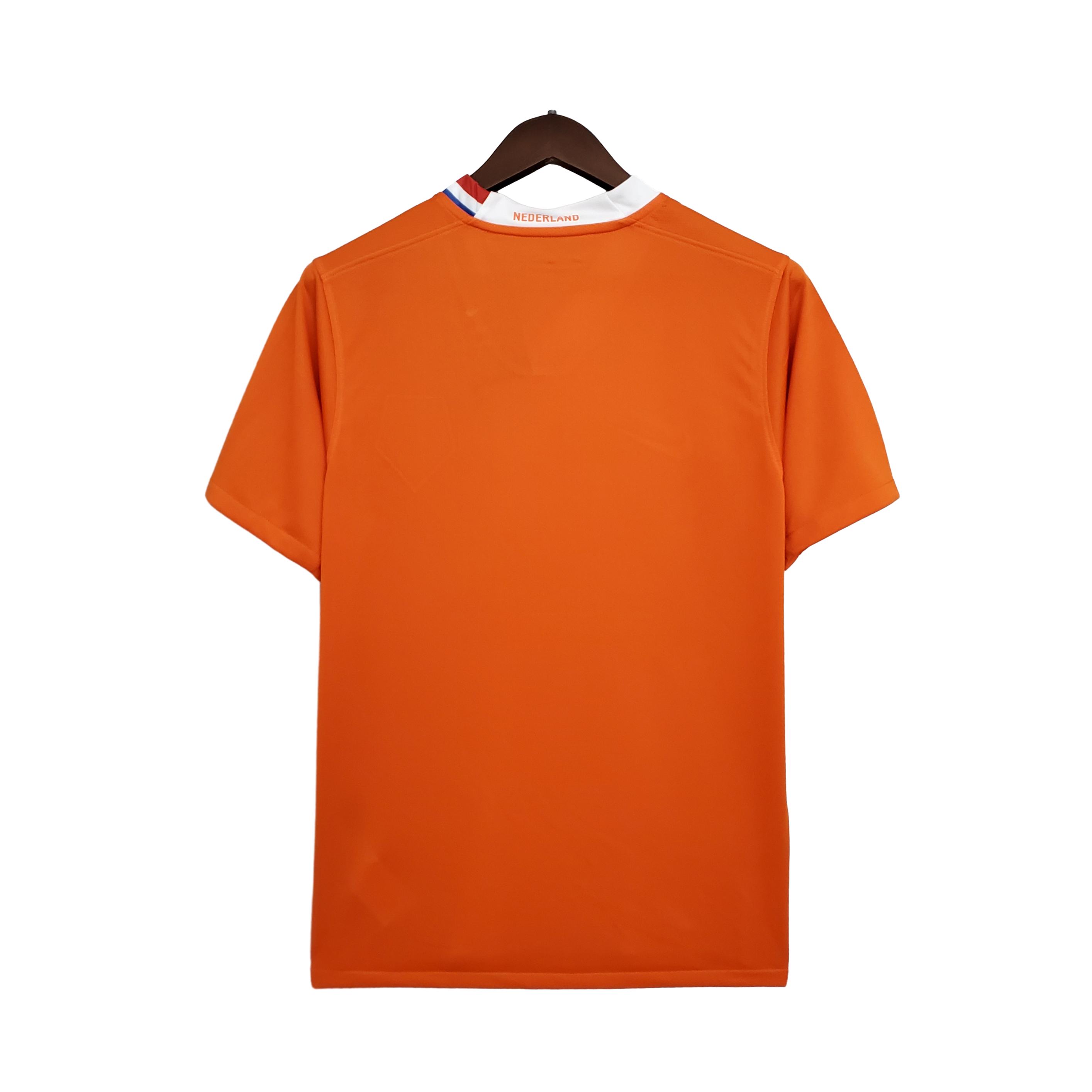 AlphaJersey-Retro Netherlands 2008 Home Stadium Jersey
