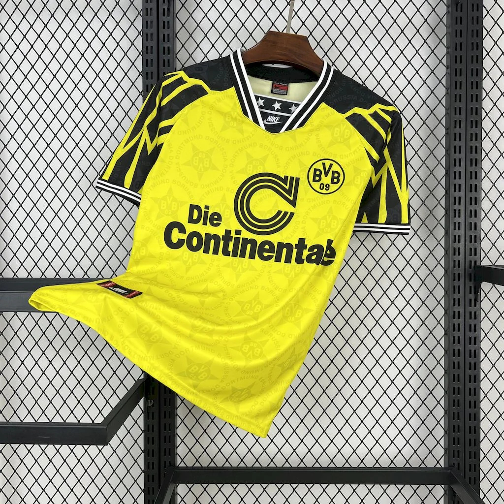 AlphaJersey-Retro Dortmund 1994-95 Home Jersey