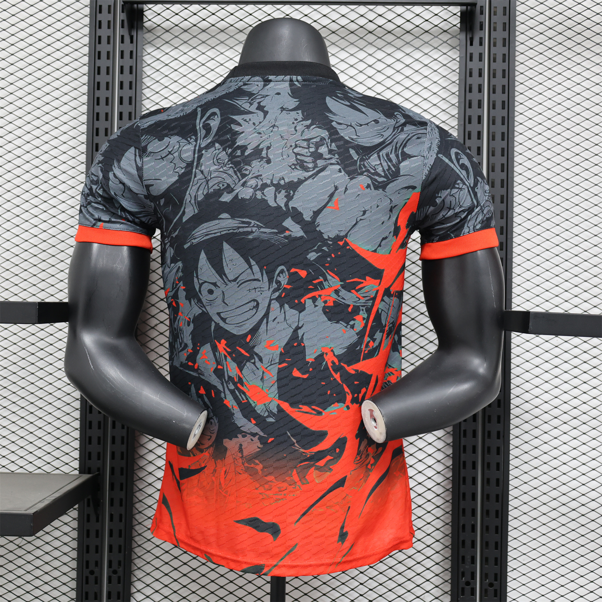 AlphaJersey-Japan 2024 ONE PIECE Luffy Special Edition Black Jersey - Player Version