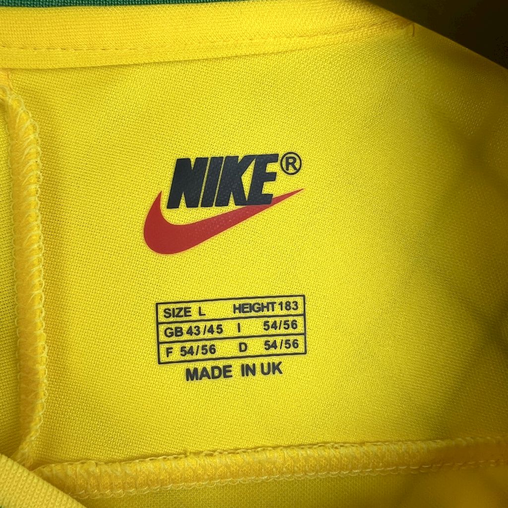 AlphaJersey-Retro Brazil 1997 Home Jersey