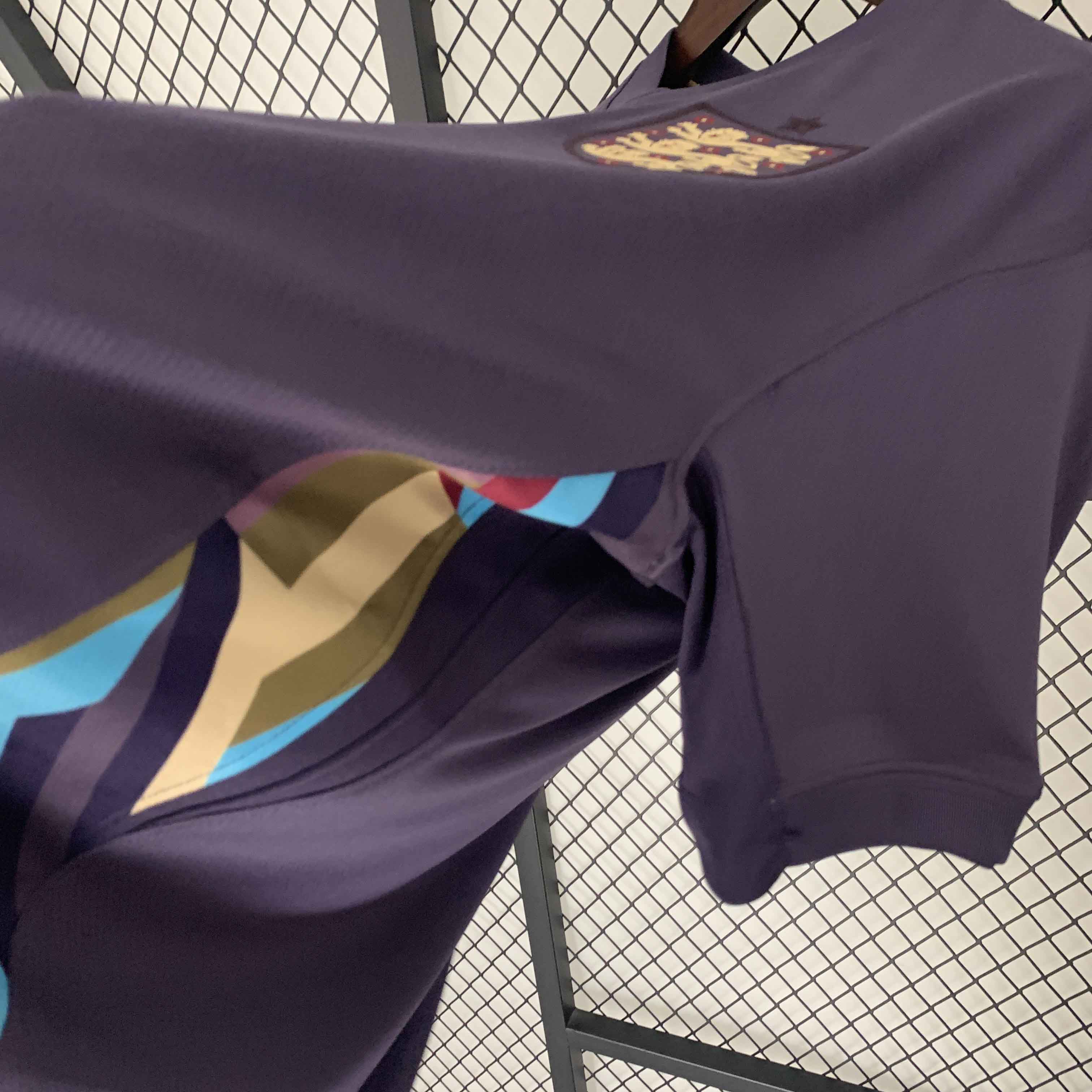 AlphaJersey-England 2024 Away Stadium Jersey - Fans Version