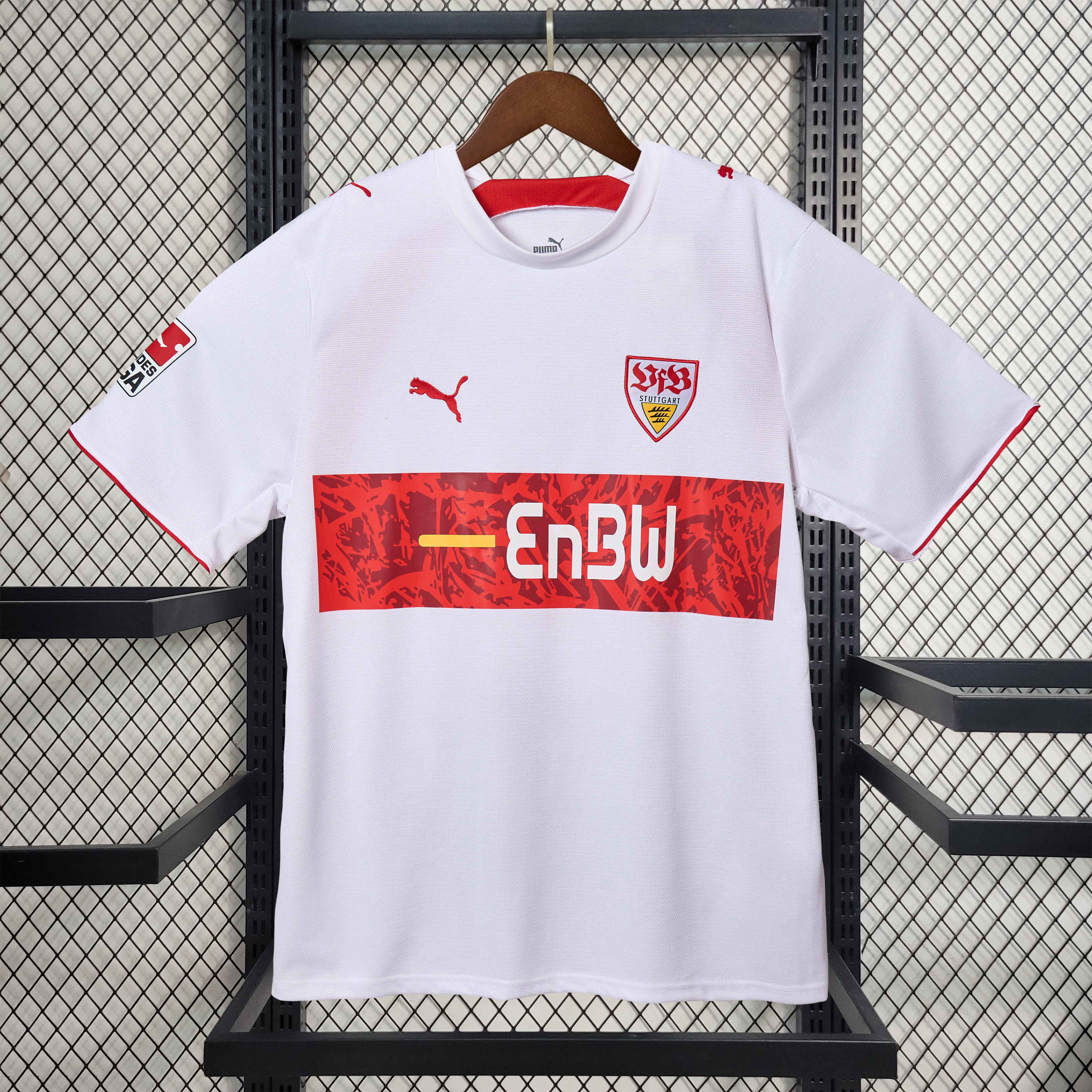 AlphaJersey-Retro Stuttgart 06-07 Home Stadium Jersey