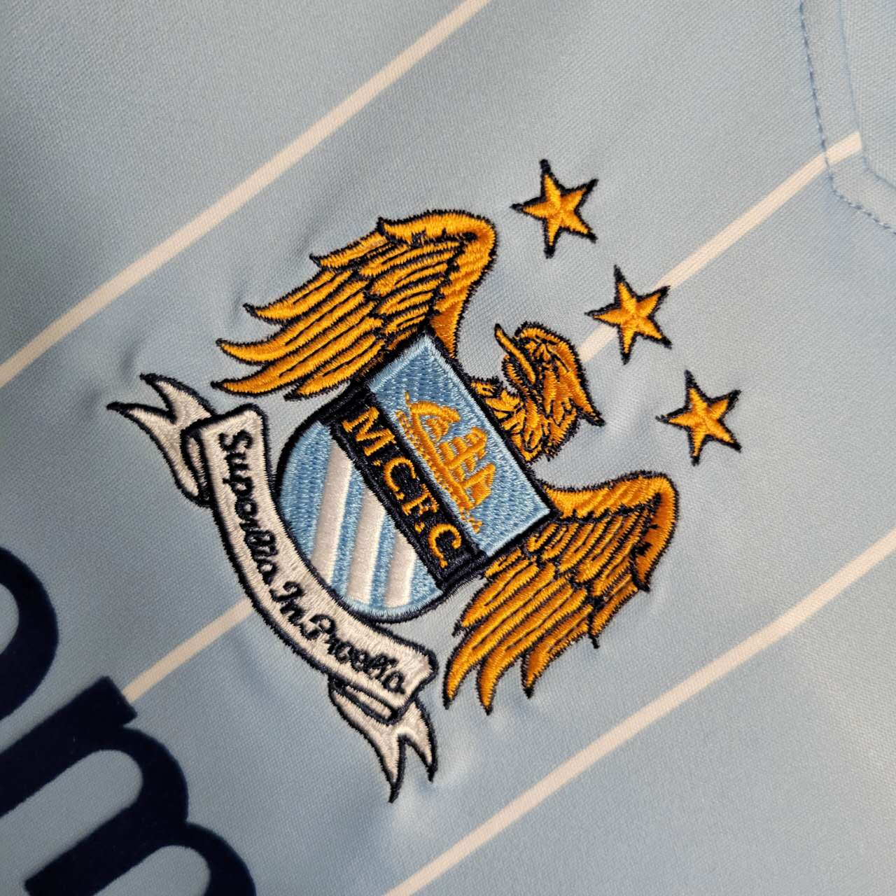 AlphaJersey-Retro Manchester City 2007-08 Home Stadium Jersey