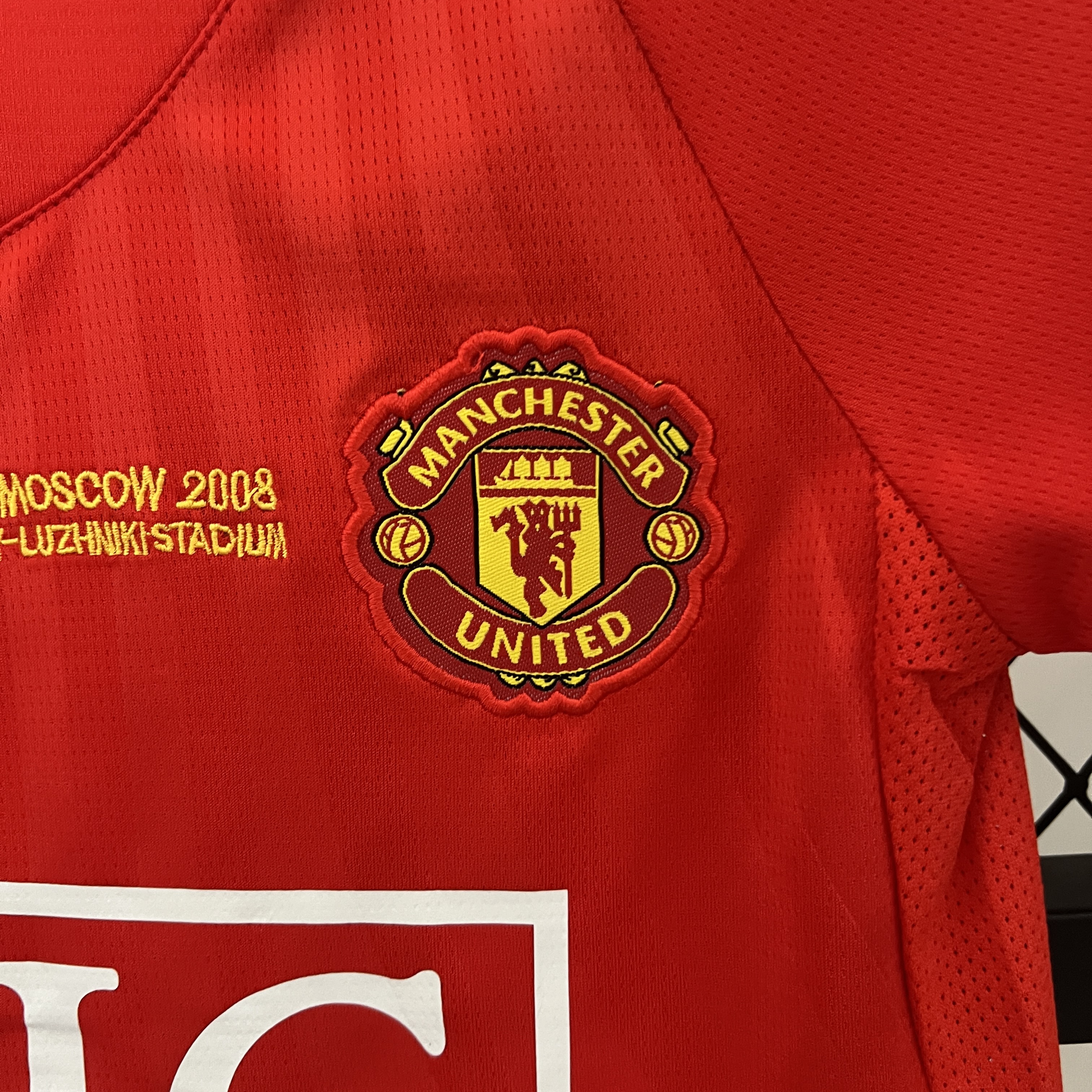 AlphaJersey-Retro Manchester United 2007-08 Home Stadium Kids Kit