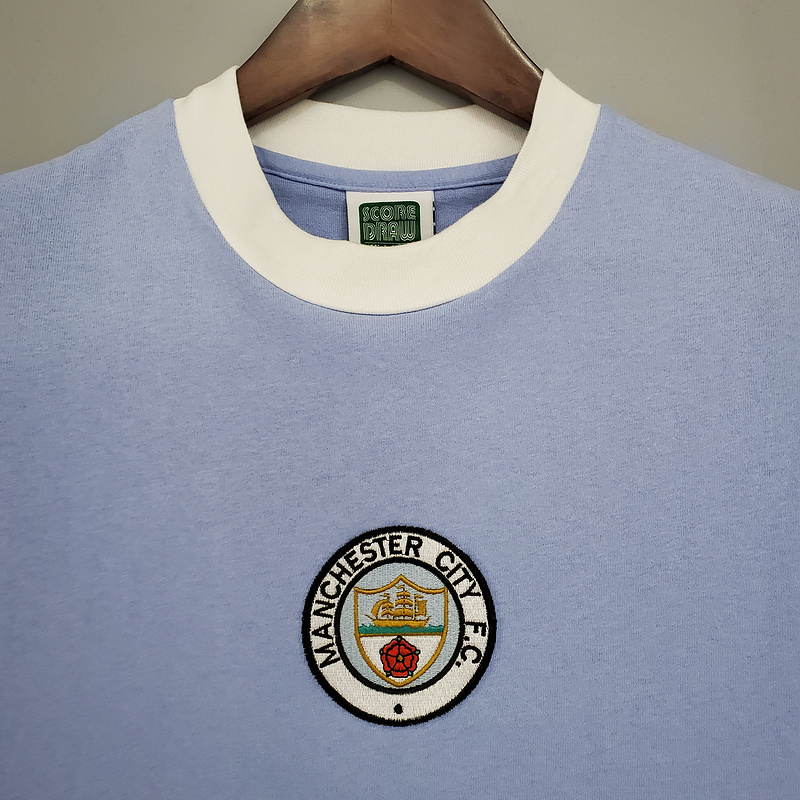 AlphaJersey-Retro Manchester City 1972 Home Stadium Jersey