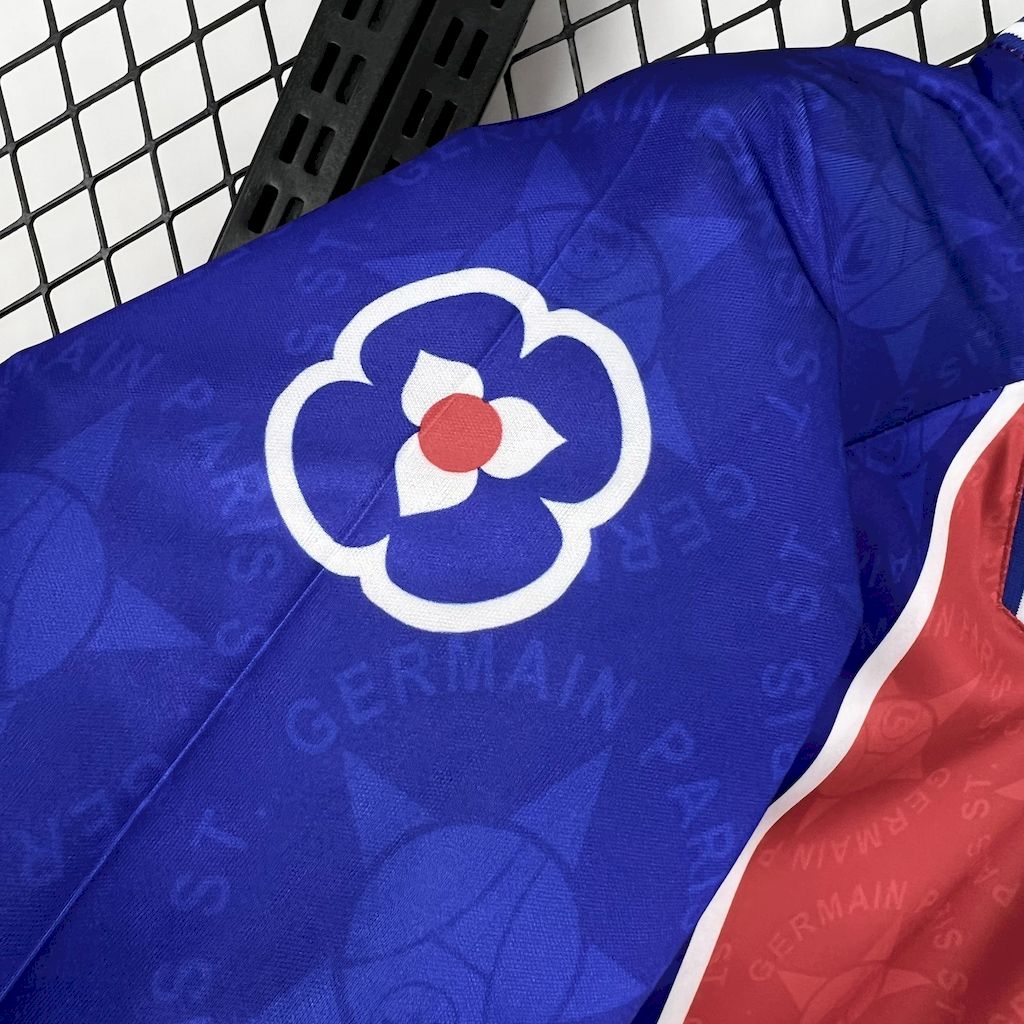 AlphaJersey-Retro Paris Saint-Germain PSG 1994-95 Home Unsponsored Jersey