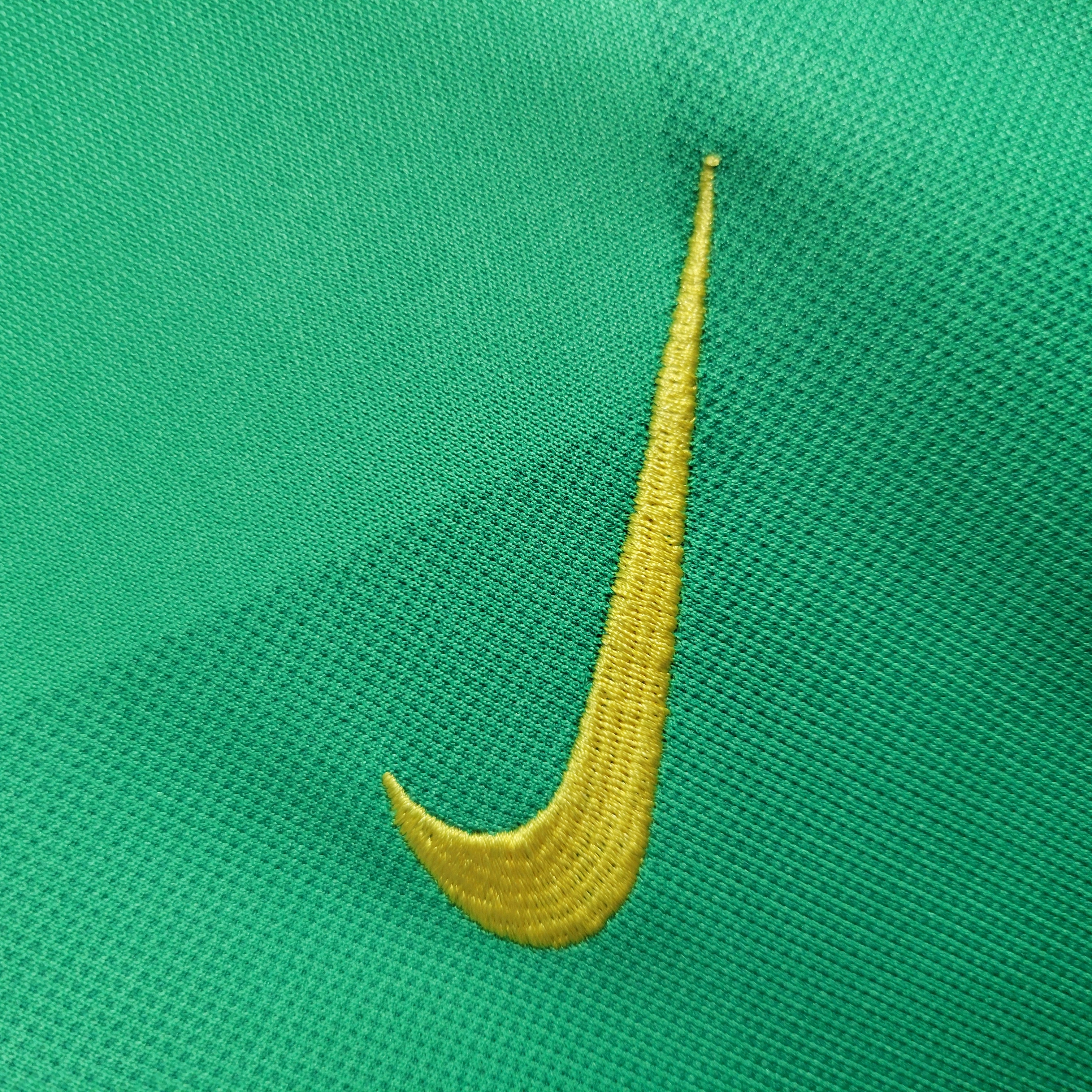 AlphaJersey-Retro Brazil 2020 Green Training Jersey