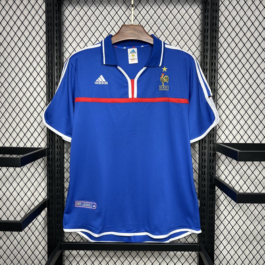 AlphaJersey-Retro France 2000 Home Stadium Jersey