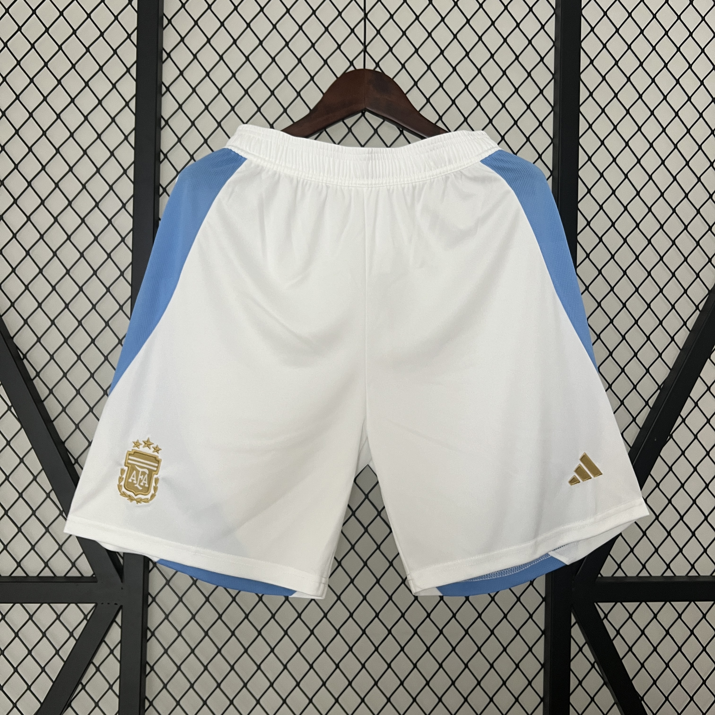 AlphaJersey-Argentina 2024 Home Shorts - Fans Version