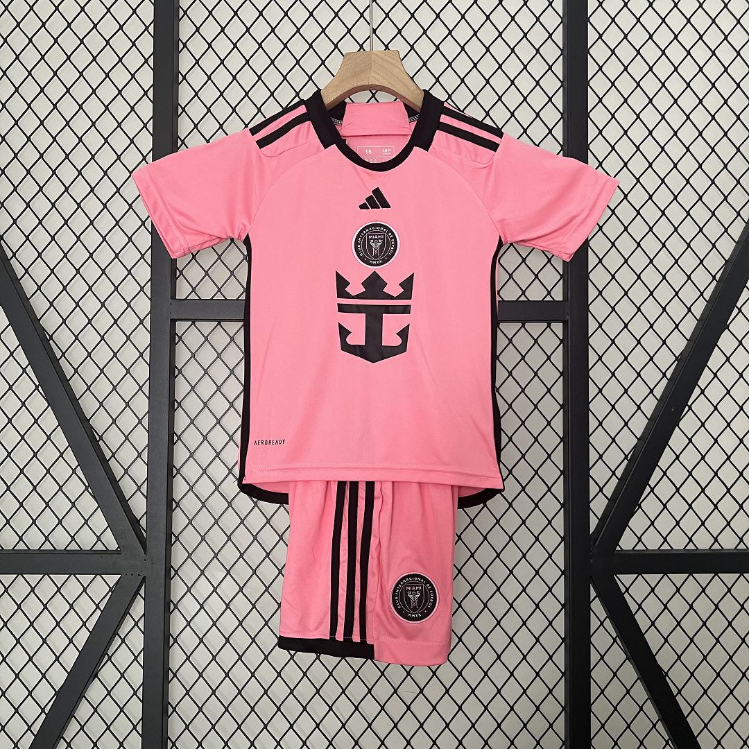 AlphaJersey-Inter Miami 2024 Home Stadium Kids Kit