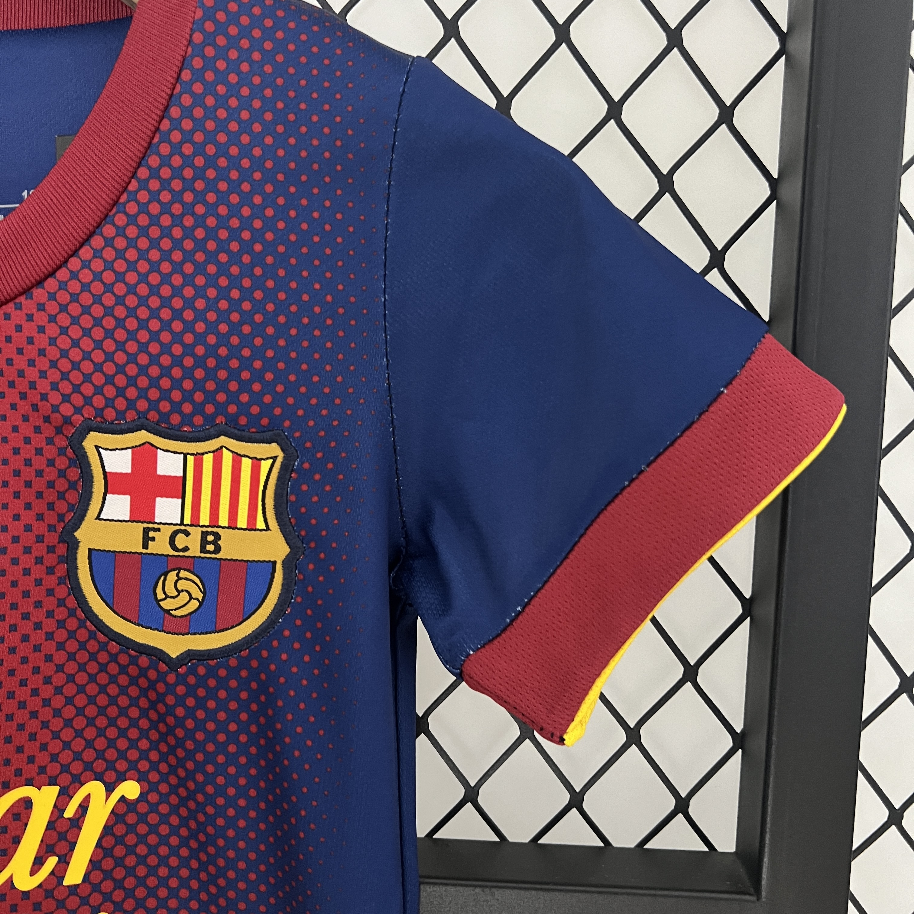 AlphaJersey-Retro Barcelona 2012-13 Home Stadium Kids Kit