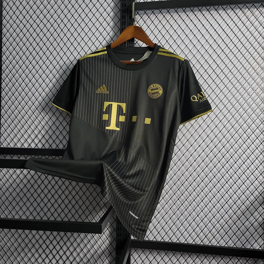 AlphaJersey-Retro Bayern Munich 21-22 Away Stadium Jersey