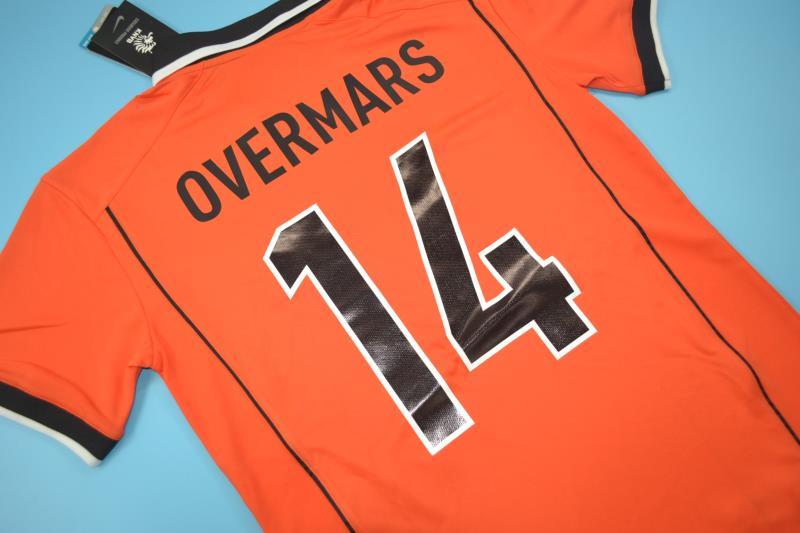AlphaJersey-Retro Netherlands 1998 Home Stadium Jersey