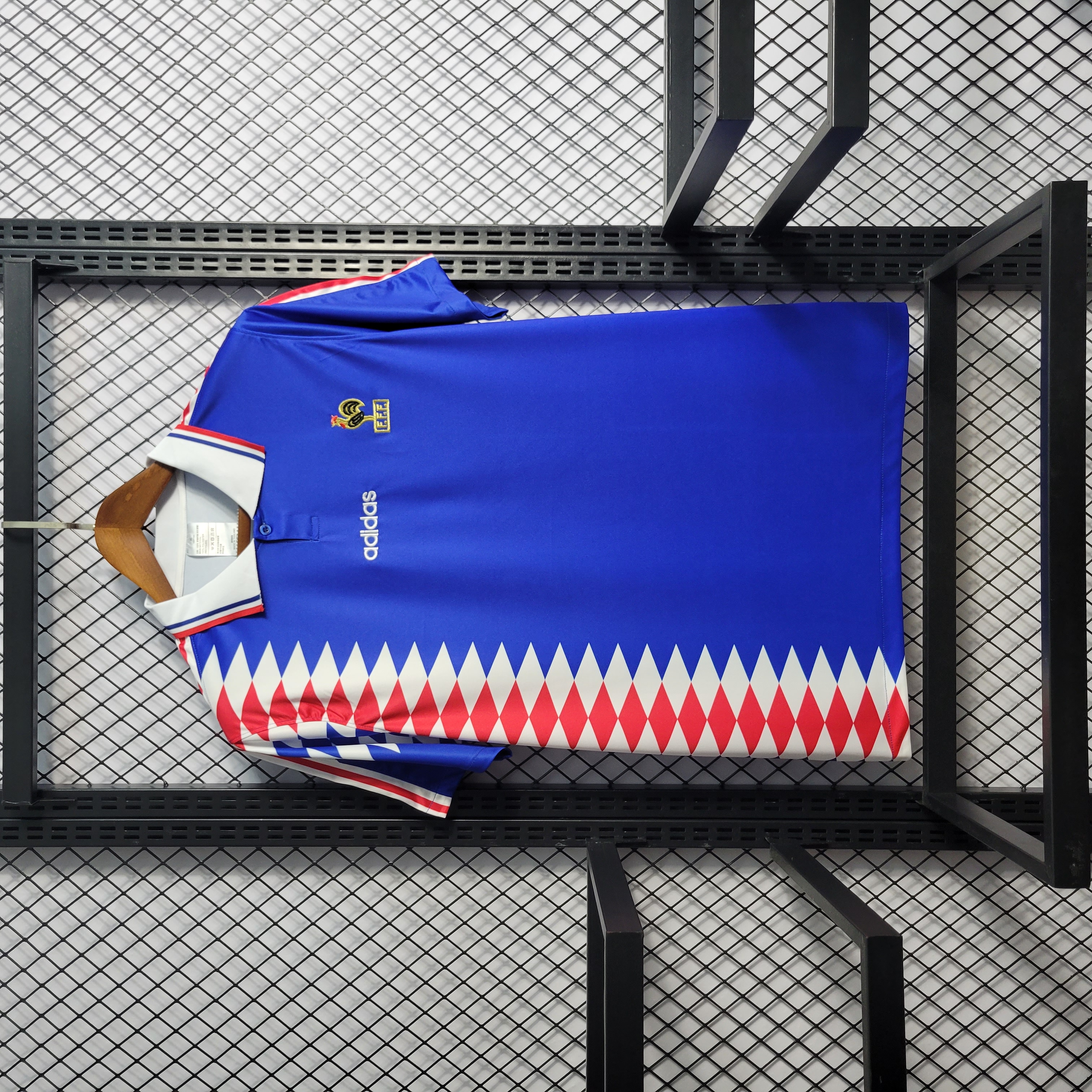 AlphaJersey-Retro France 1994 Home Stadium Jersey