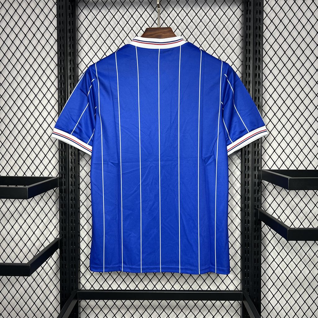 AlphaJersey-Retro Glasgow Rangers 1982-83 Home Stadium Jersey