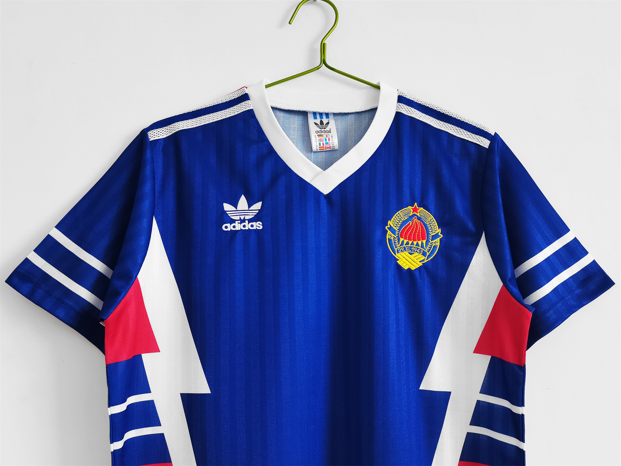 AlphaJersey-Retro Jugoslawien 1990 Home Stadium Jersey