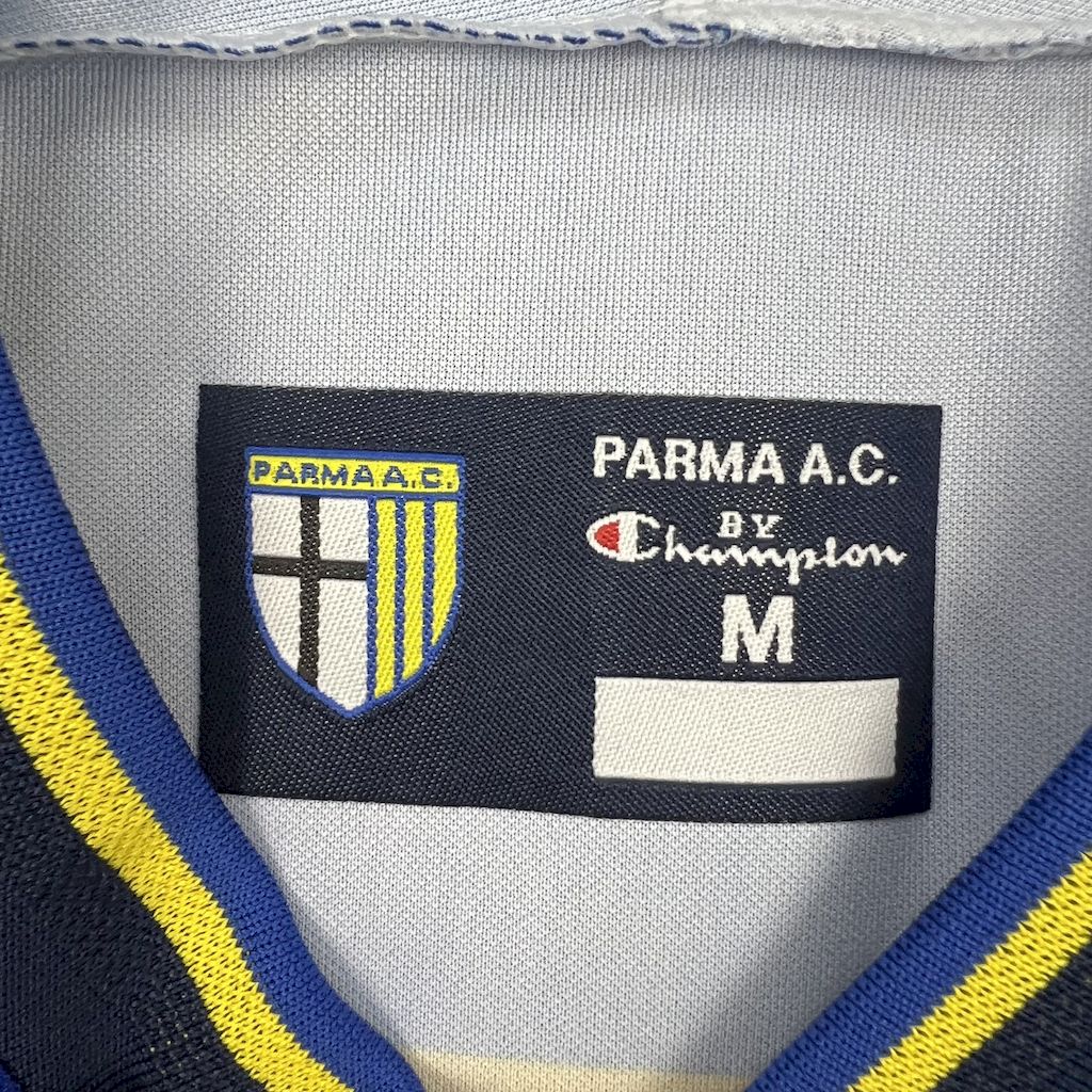 AlphaJersey-Retro Parma 2001-02 Home Jersey - Fans Version