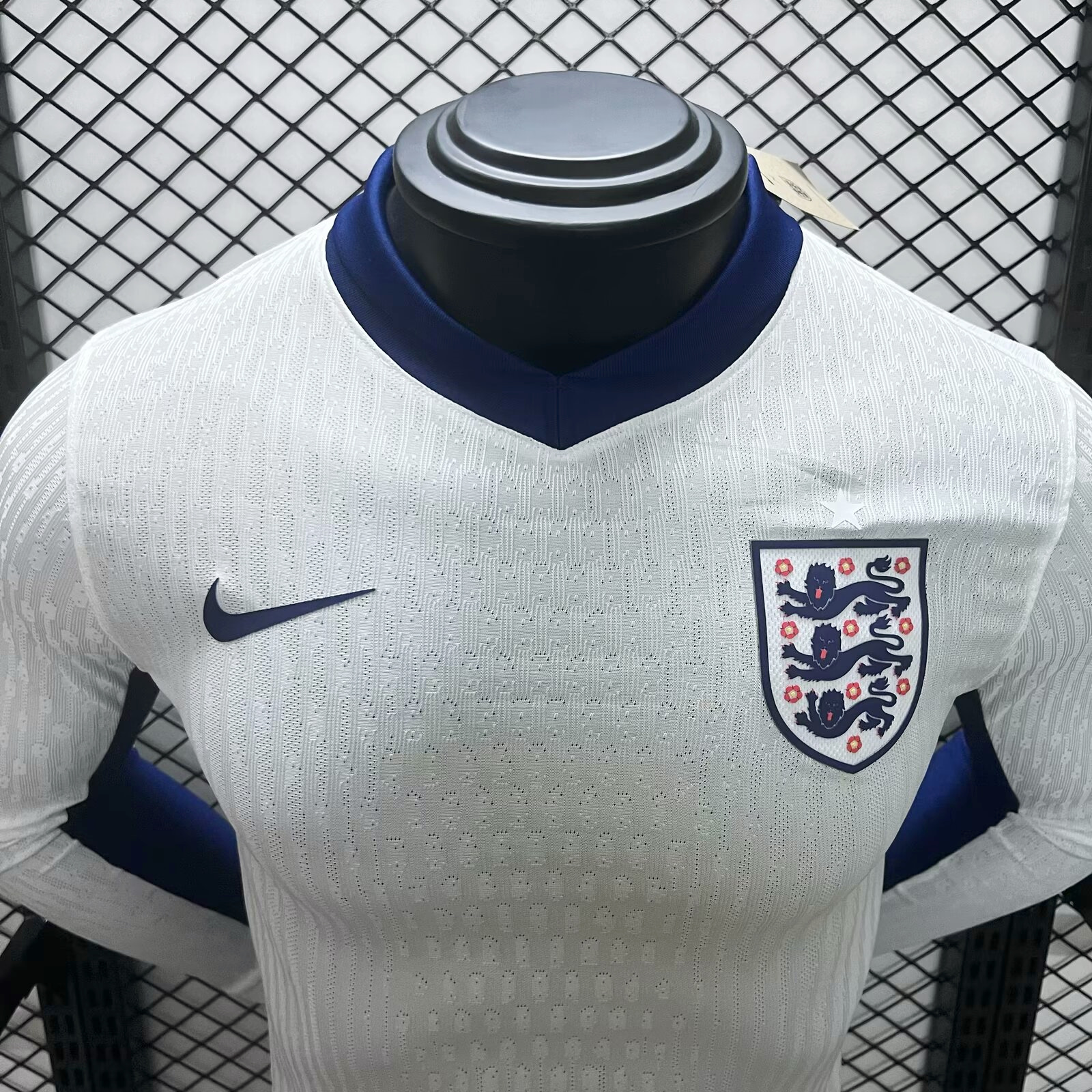 AlphaJersey-England 2024 Home Stadium Long Sleeve Jersey - Player Version