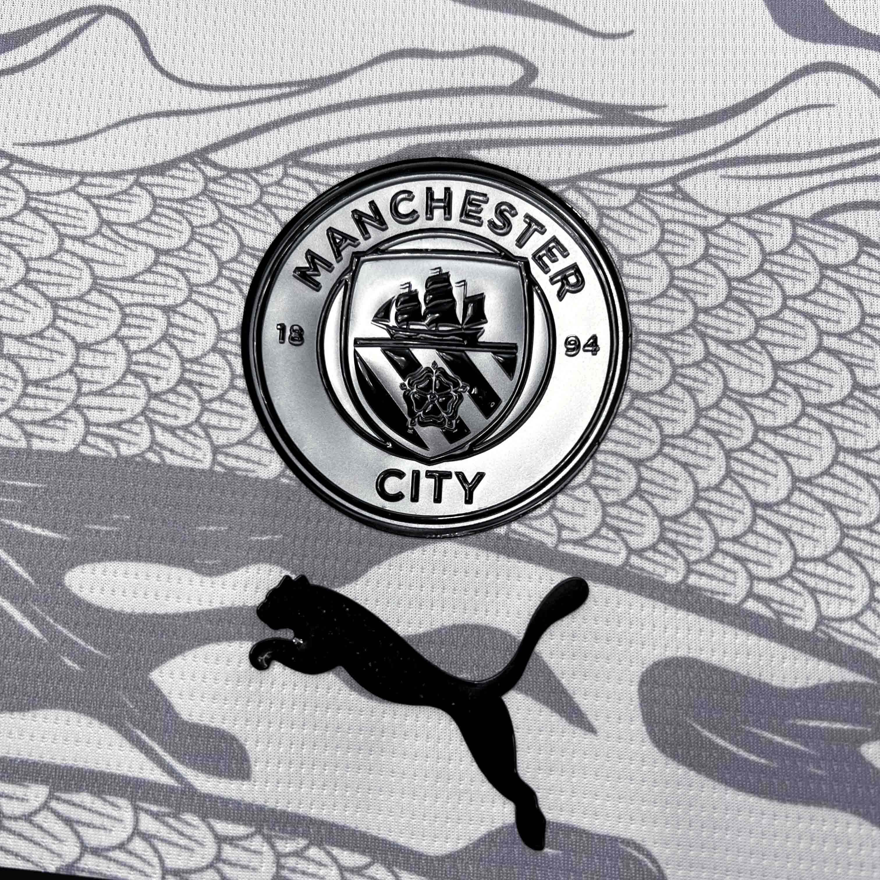 AlphaJersey-Manchester City 2024 Chinese New Year Pre-match Jersey - Fans Version