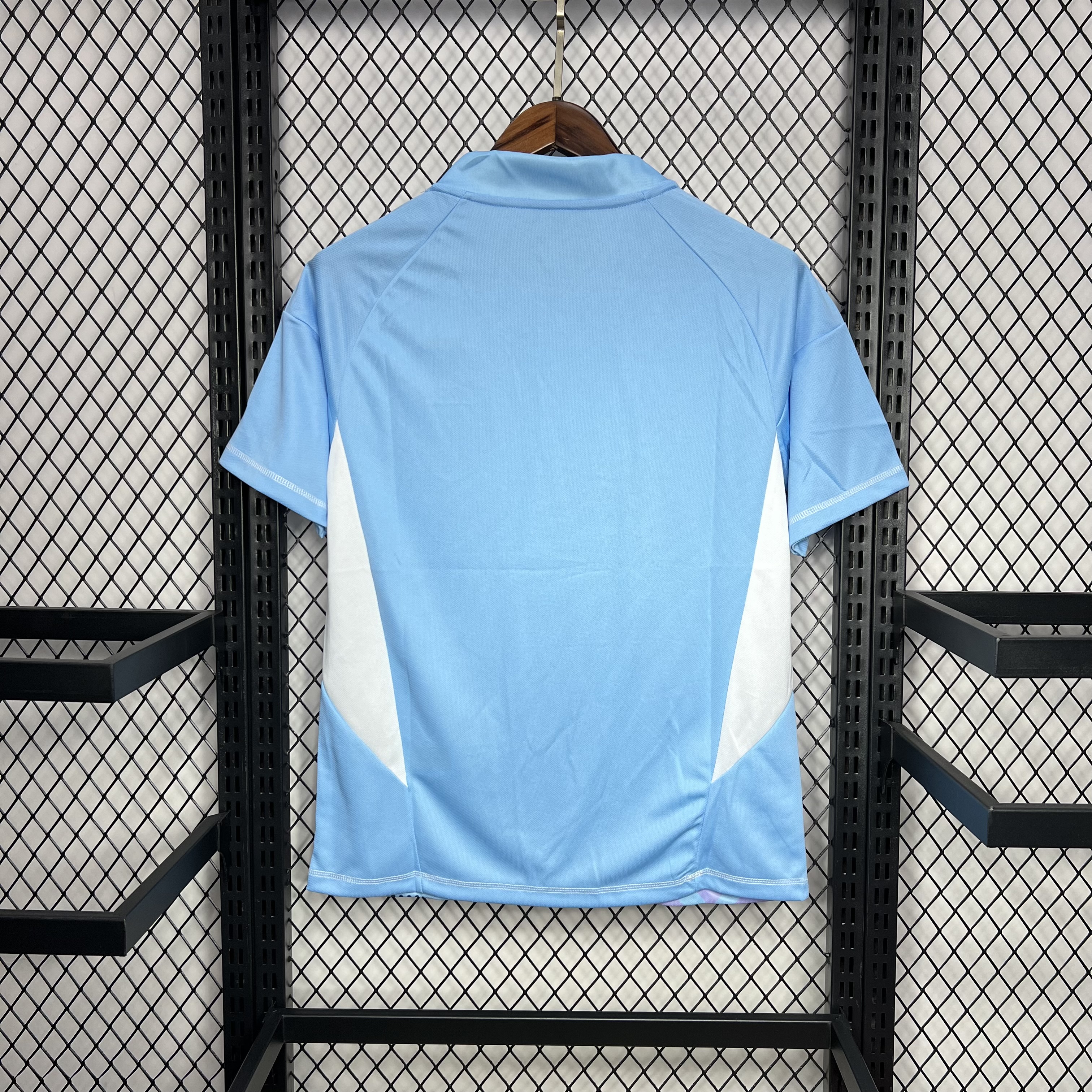 AlphaJersey-Spain 2024 Blue Goalkeeper Jersey - Fans Version