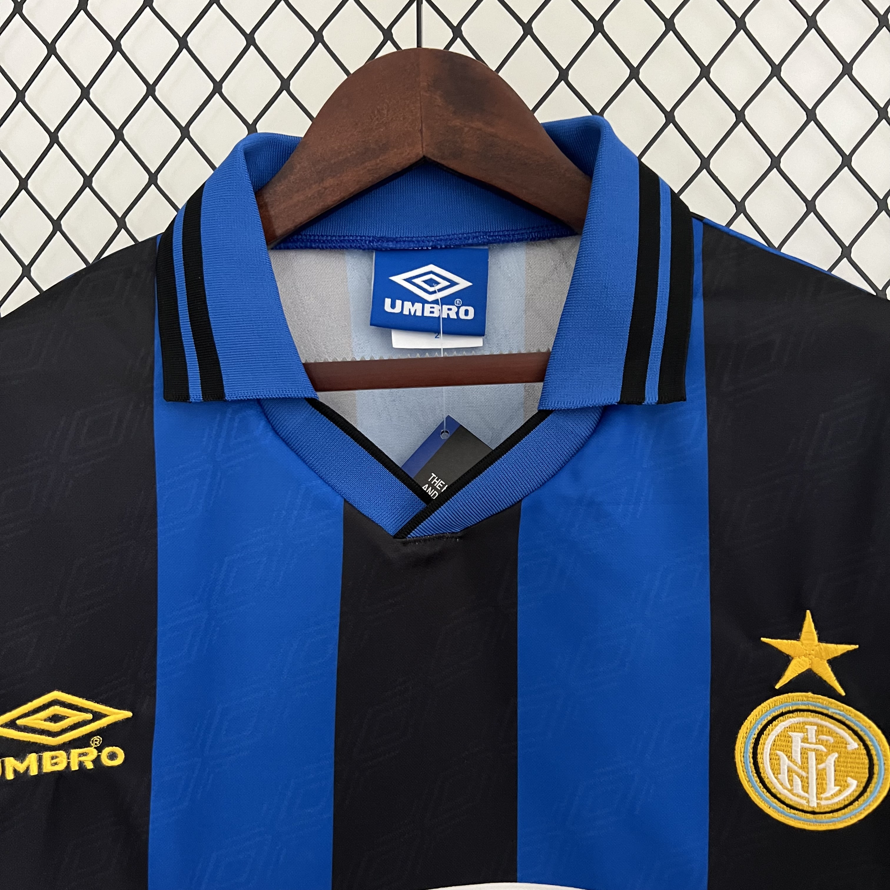 AlphaJersey-Retro Inter Milan 1995-96 Home Stadium Jersey