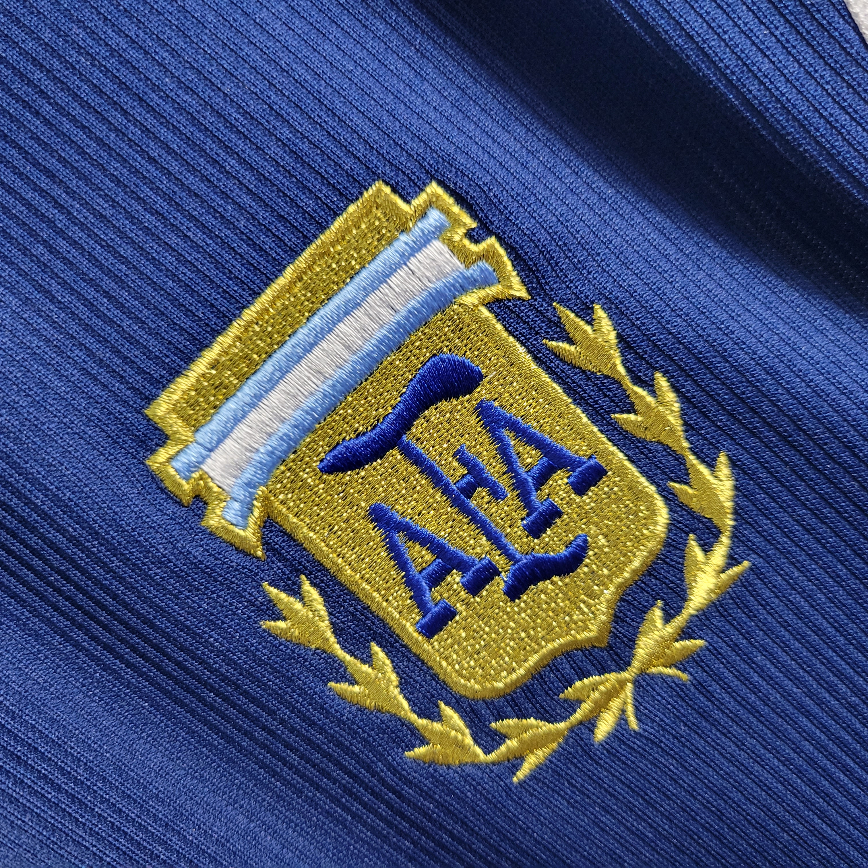 AlphaJersey-Retro Argentina 1998 Away Stadium Jersey
