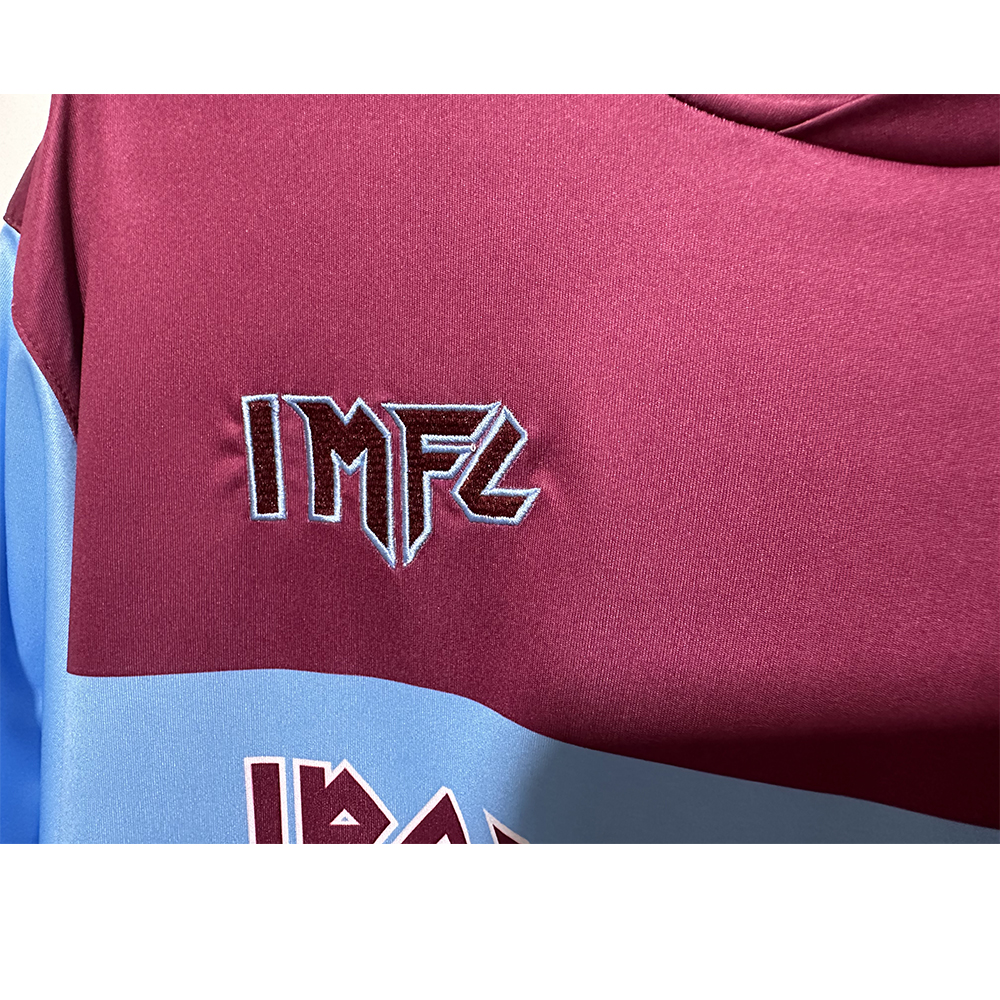 AlphaJersey-Iron Maiden x West Ham Home Special Edition Jersey - with 11 print